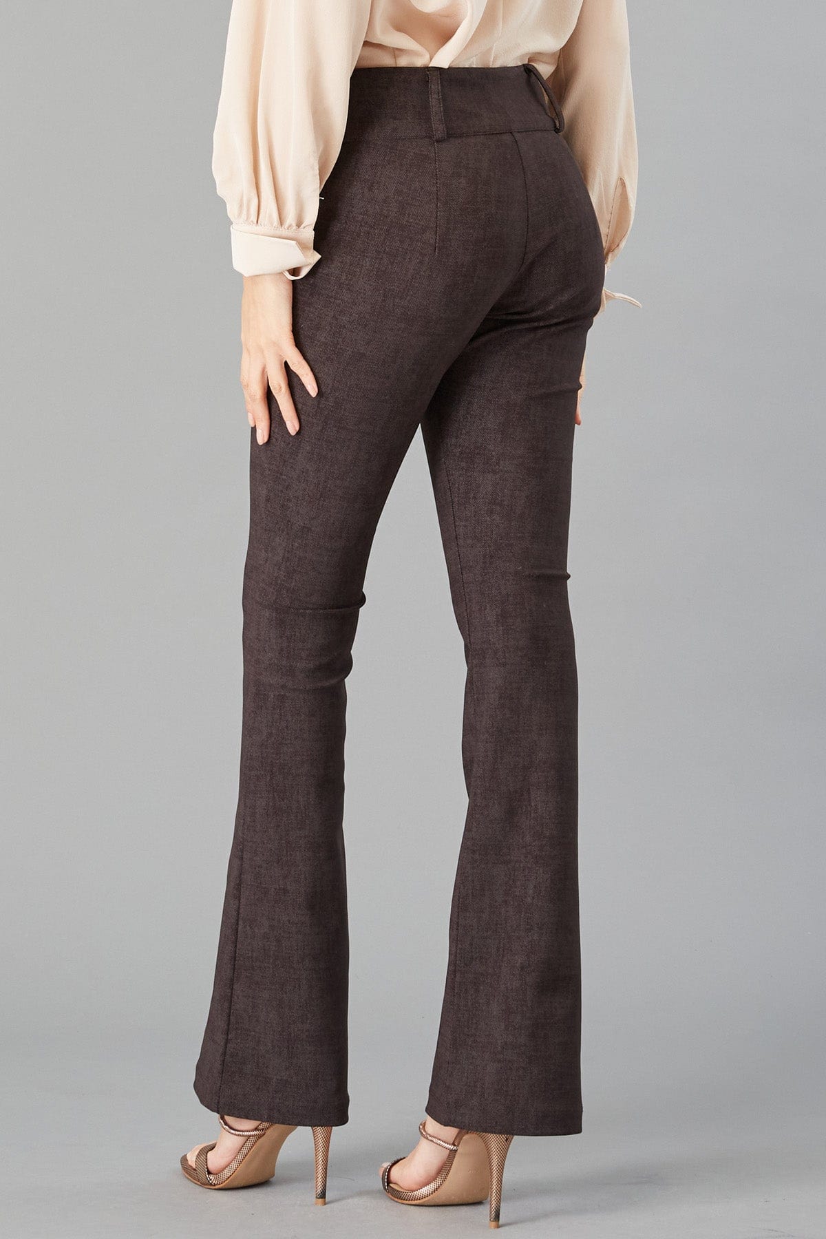 Twill Scuba Flare Pant