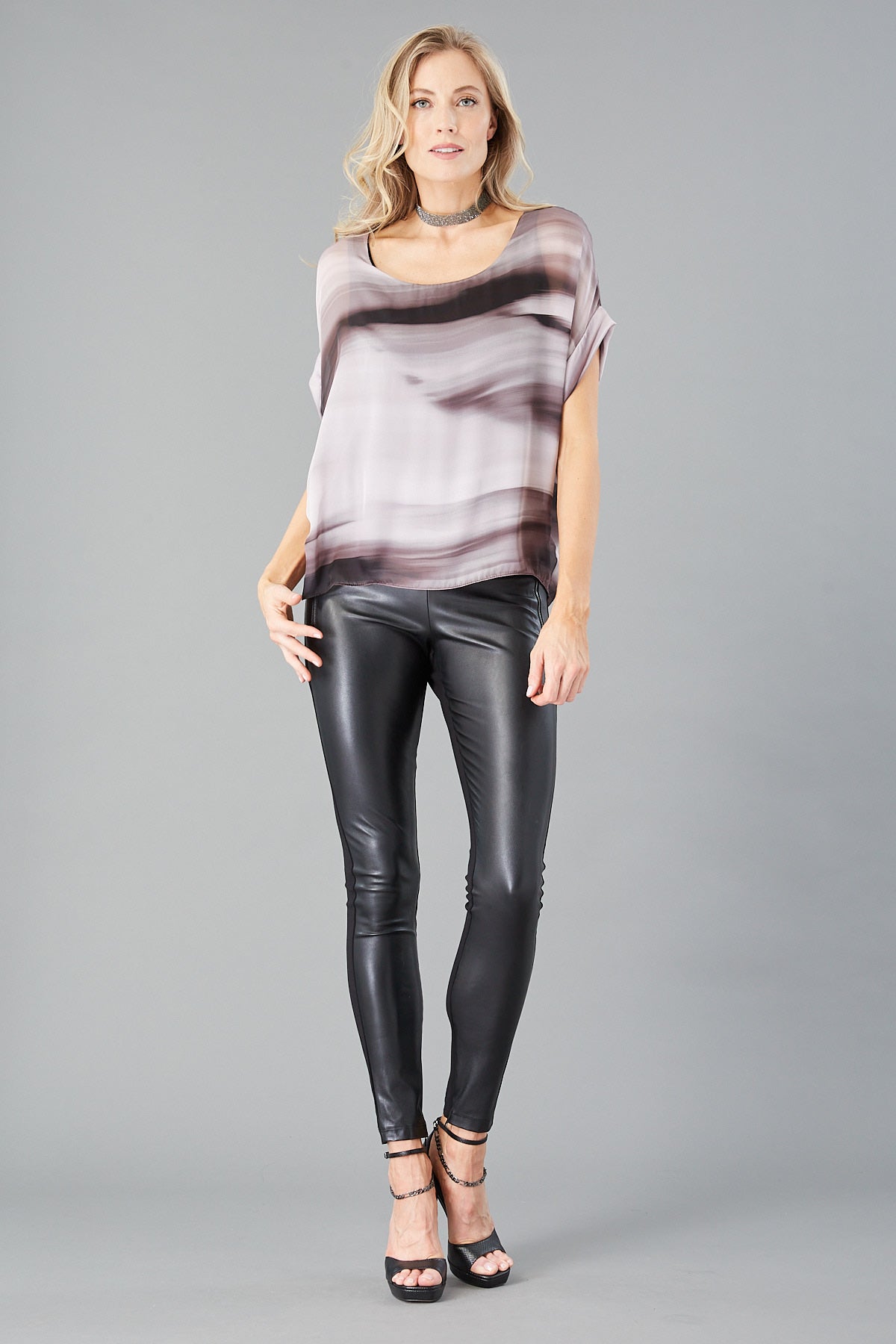 Tie-Dye Dolman Sleeve Top