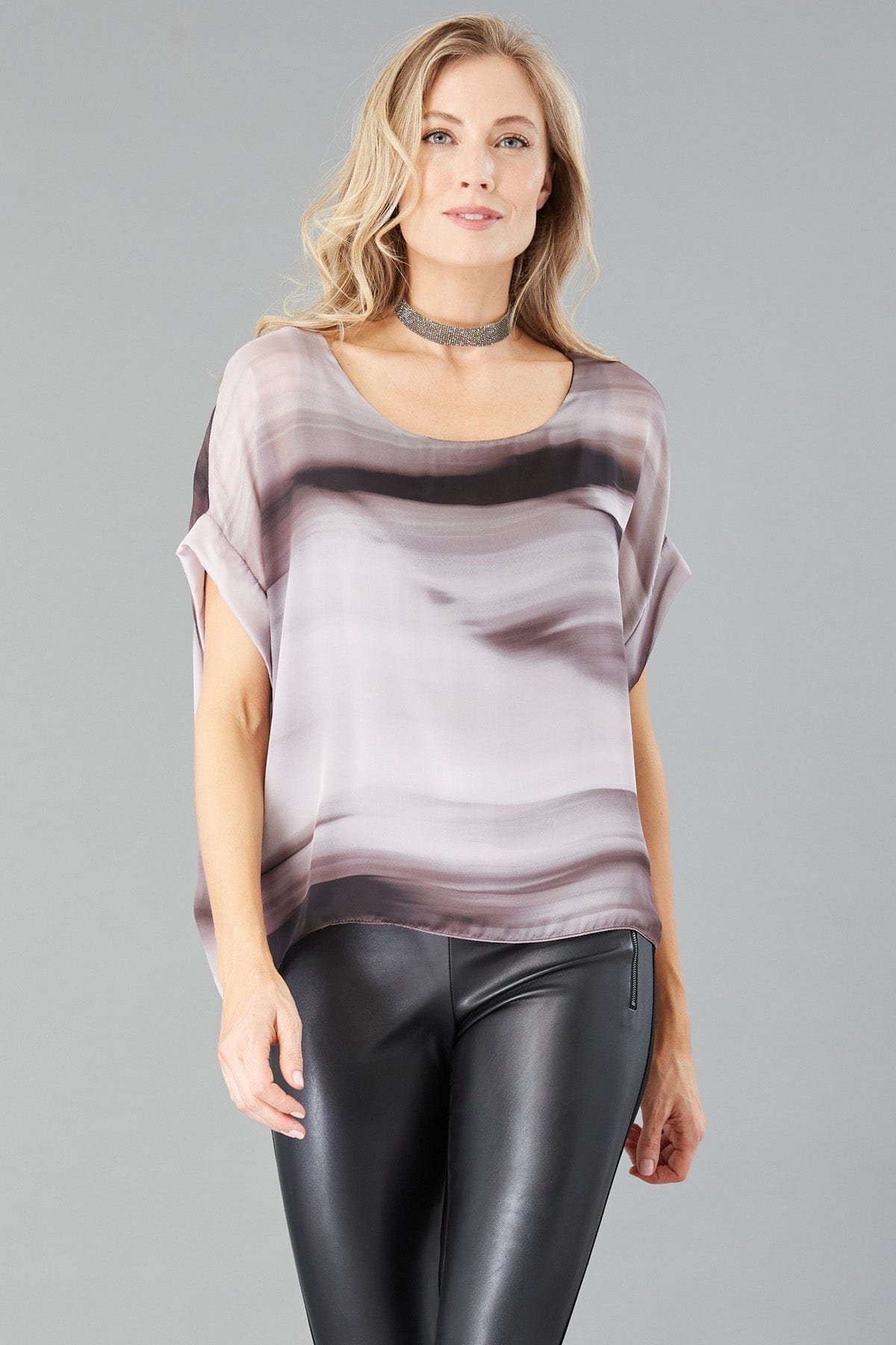 Tie-Dye Dolman Sleeve Top