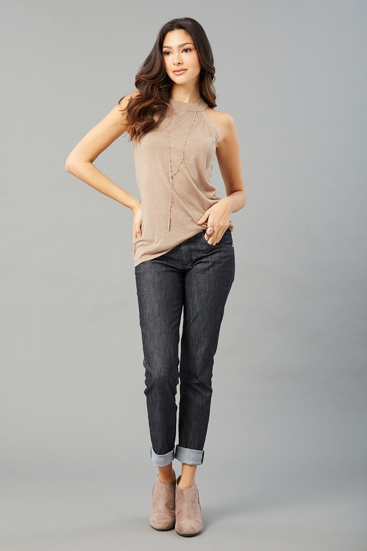 Halter Sweater Top