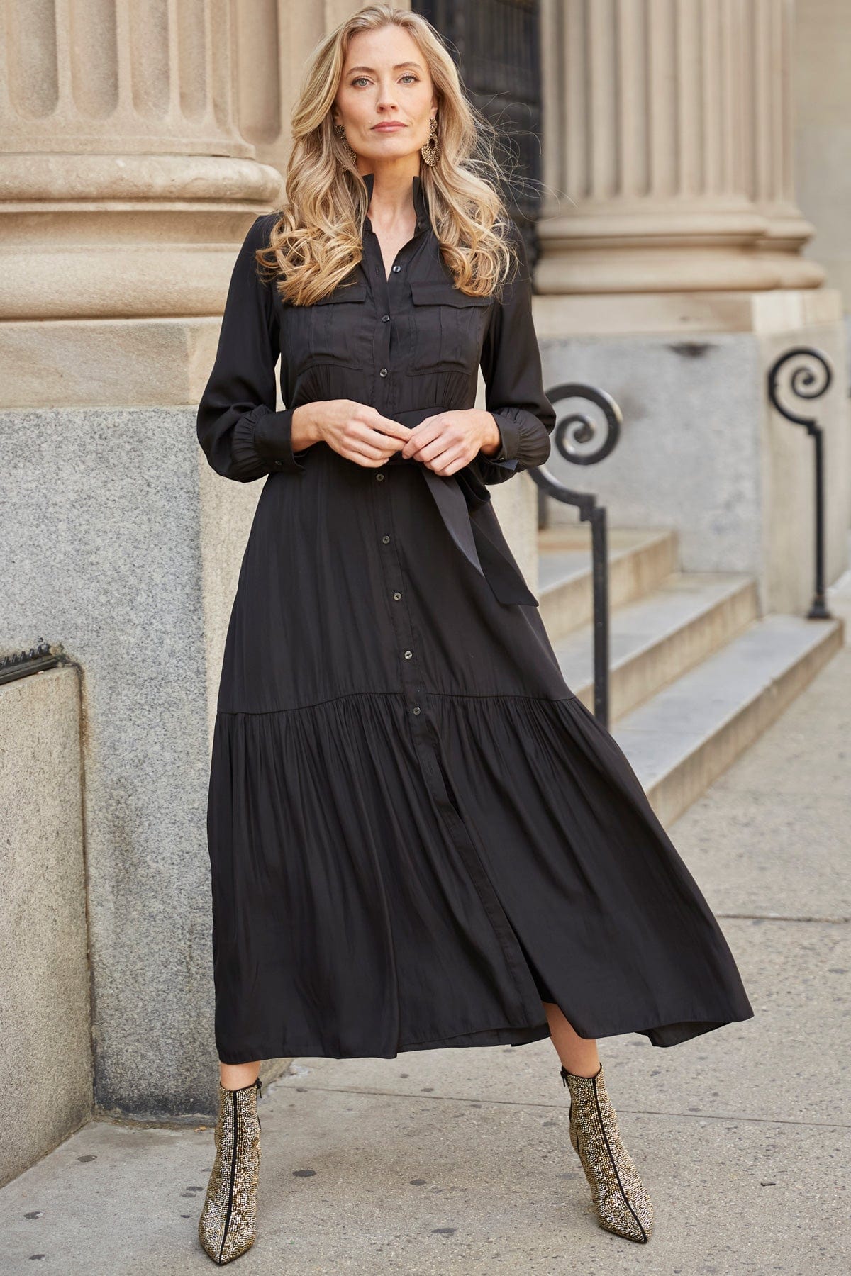 Maxi Shirt Dress