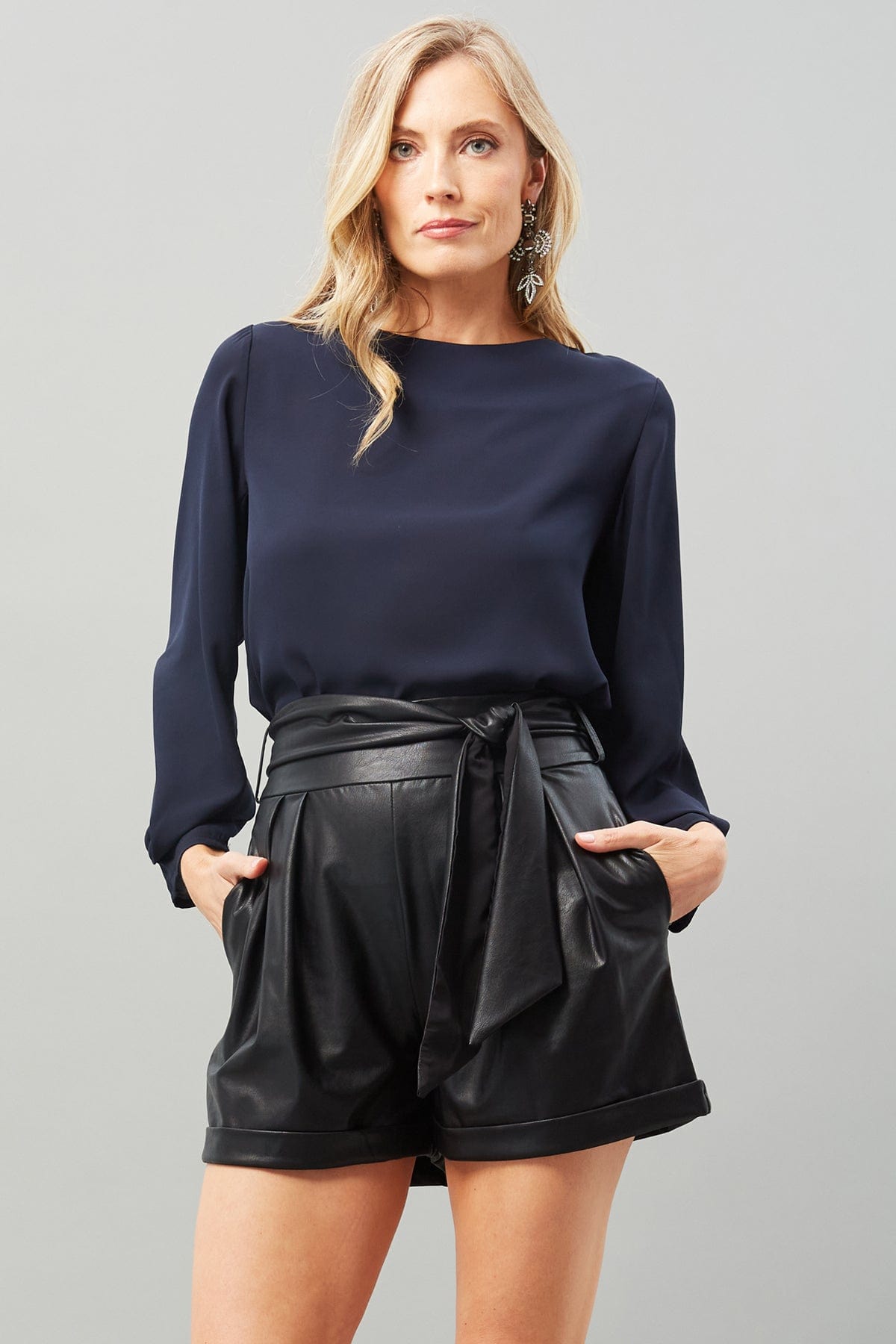 Tuck Sleeve Blouse