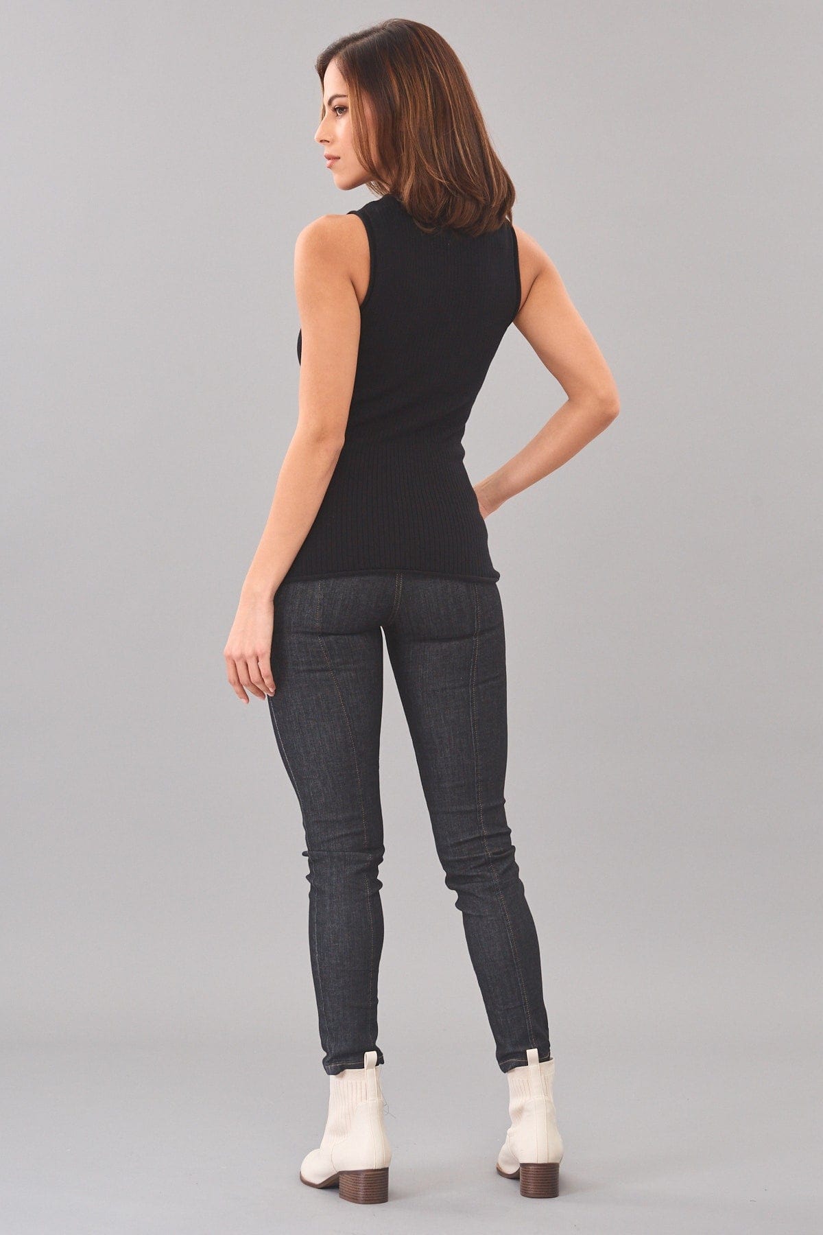 Rib Sweater Tank