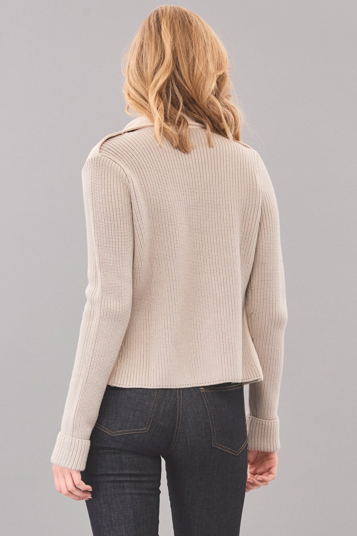 Suede Moto Jacket