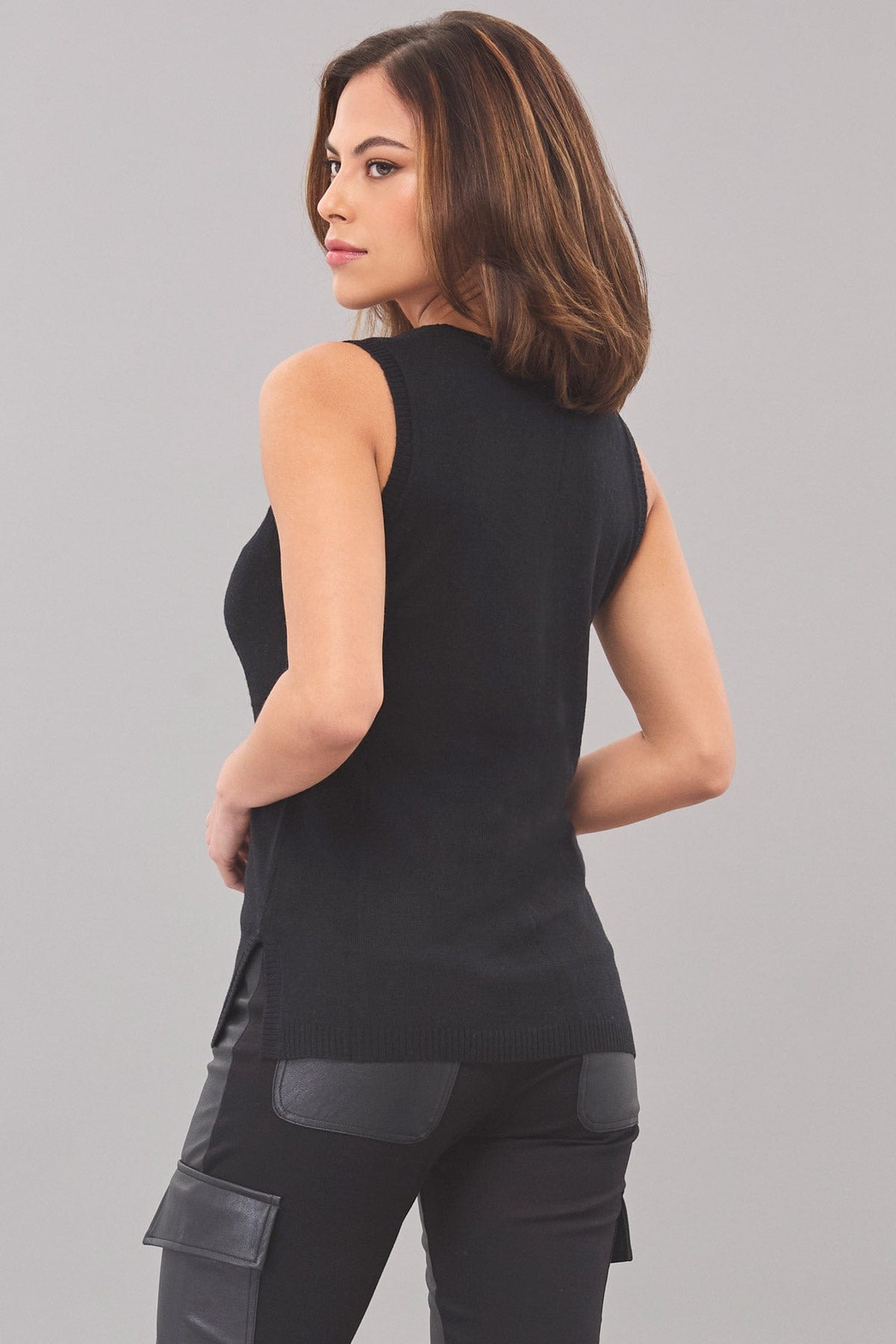 U-Neck Sweater Tank