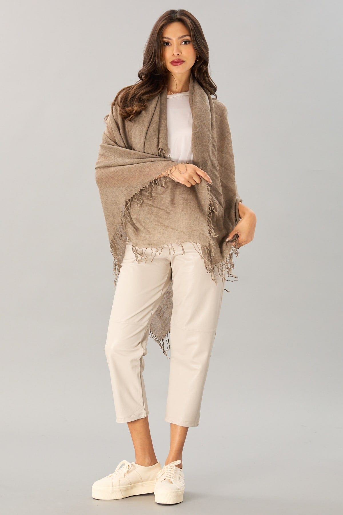 Heathered Cashmere Scarf