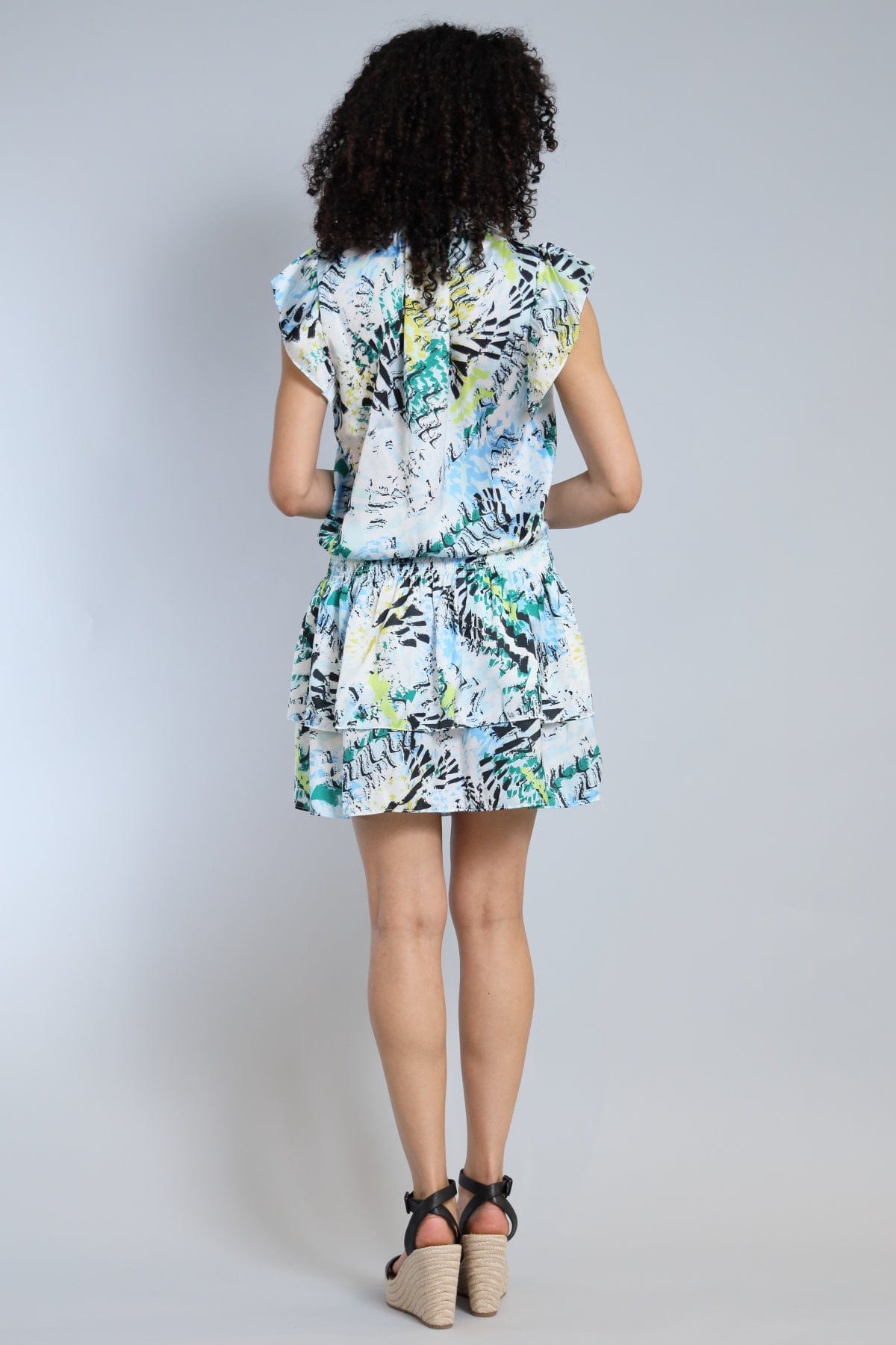 Graffiti Mini Dress