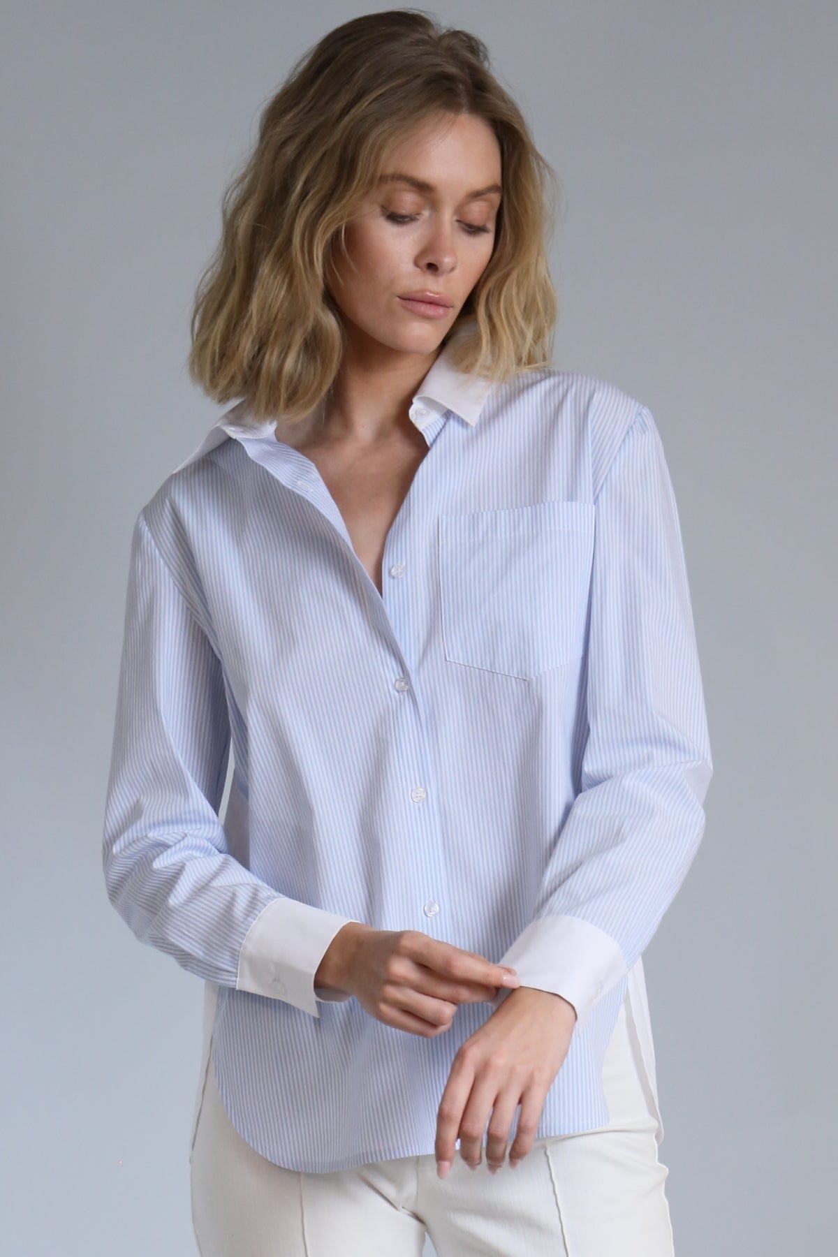 White Collar Shirt