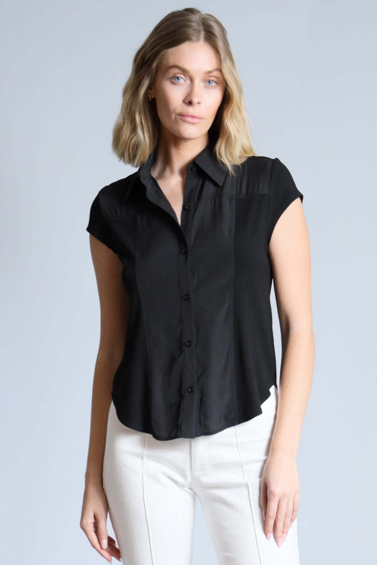 Hybrid Cap Sleeve Shirt