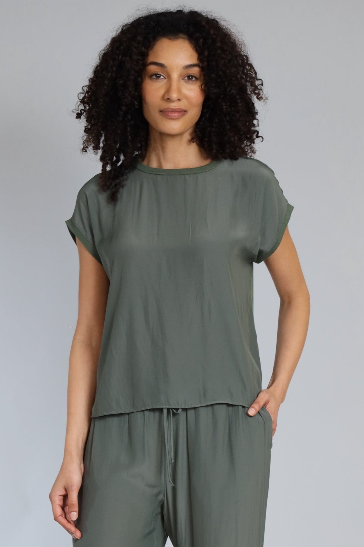 Hybrid Drop Shoulder T-shirt