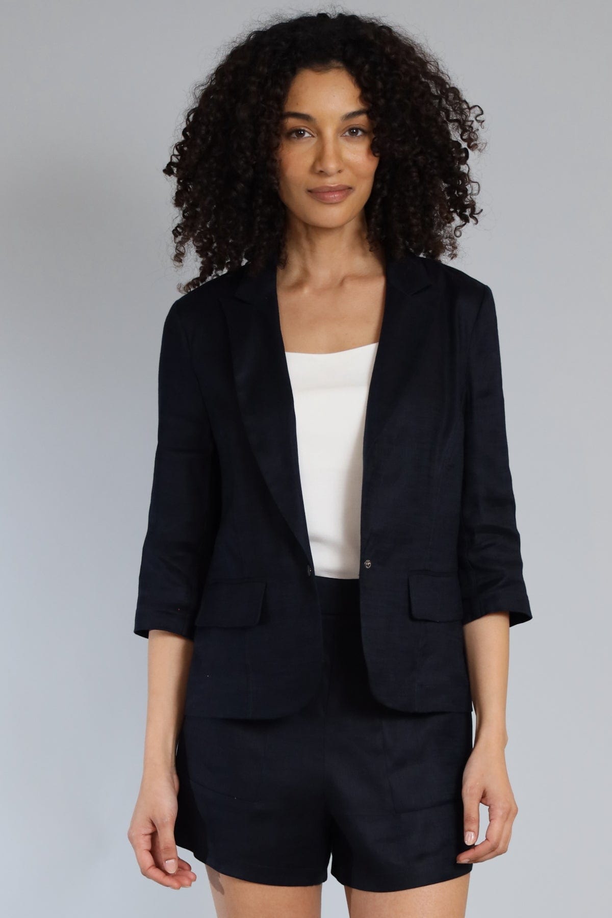 Stretch Linen Short