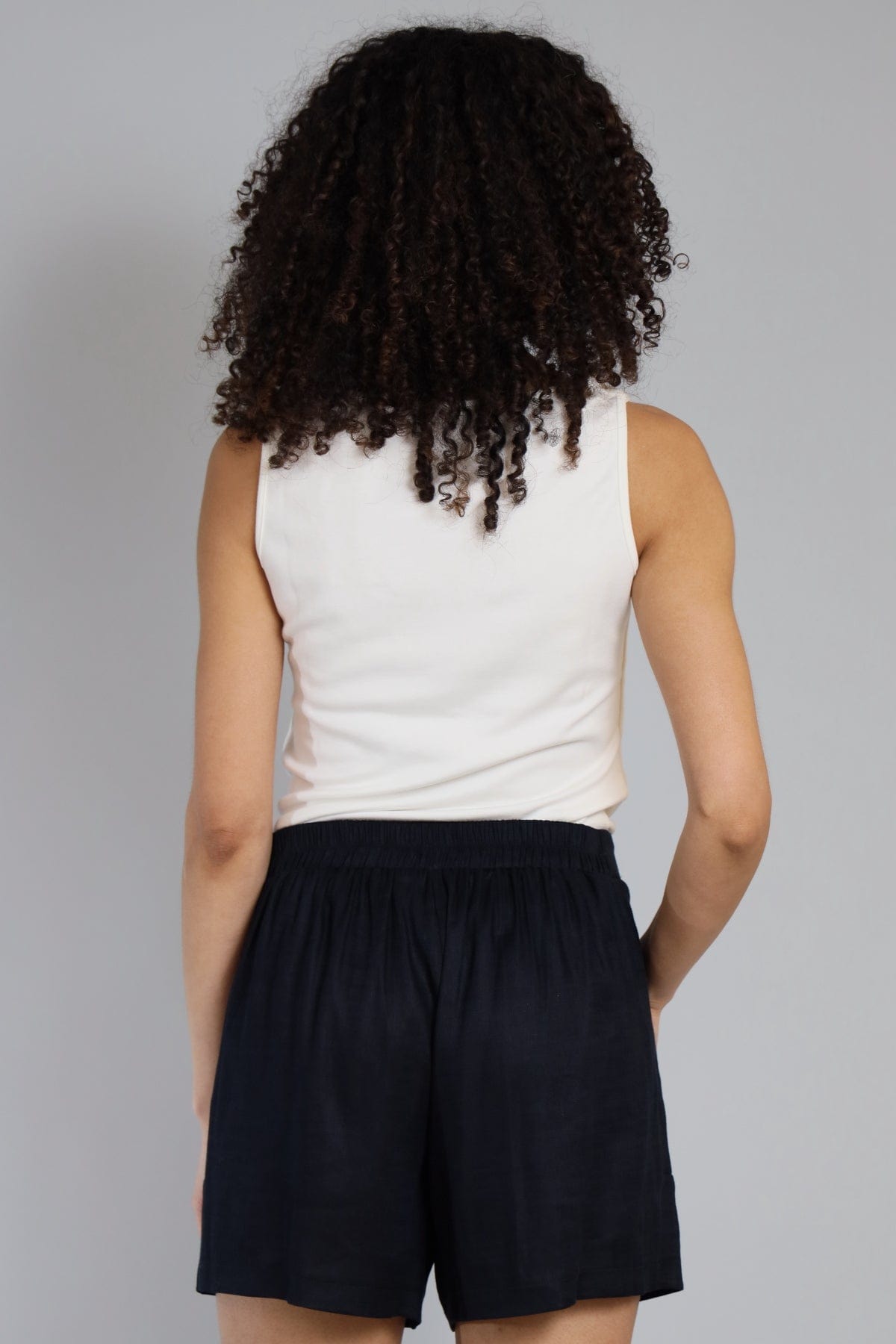 Stretch Linen Short
