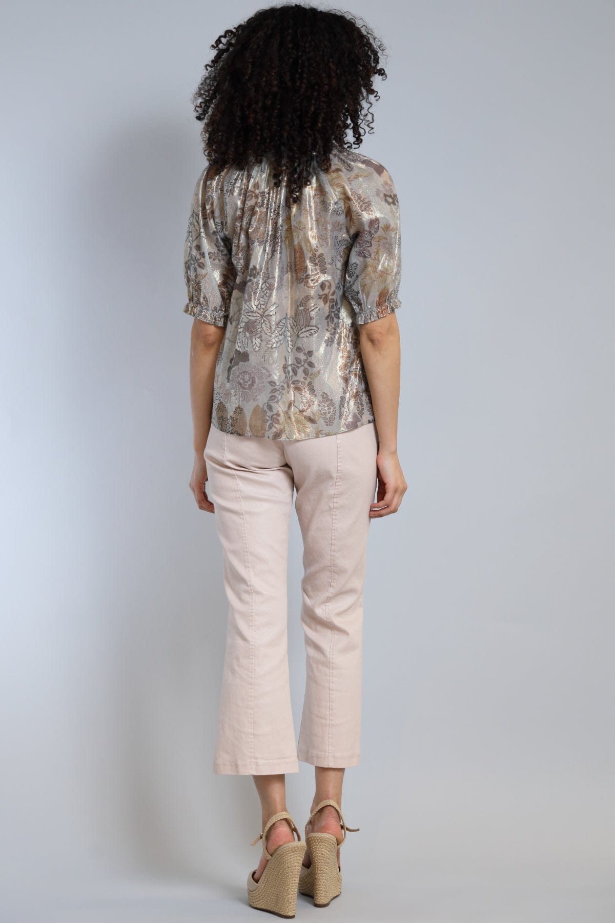 Grey Gardens Peasant Top