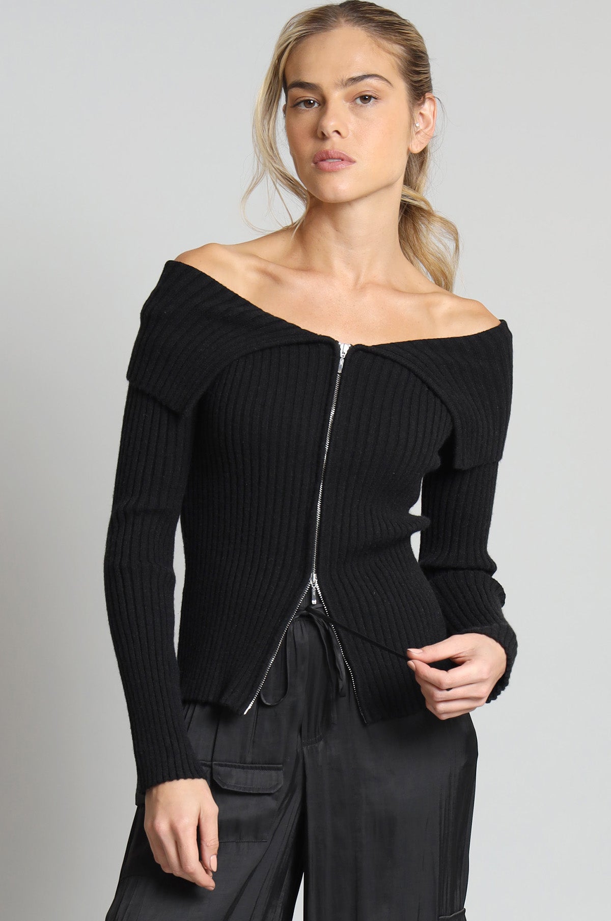 Zip Front Marylin Sweater