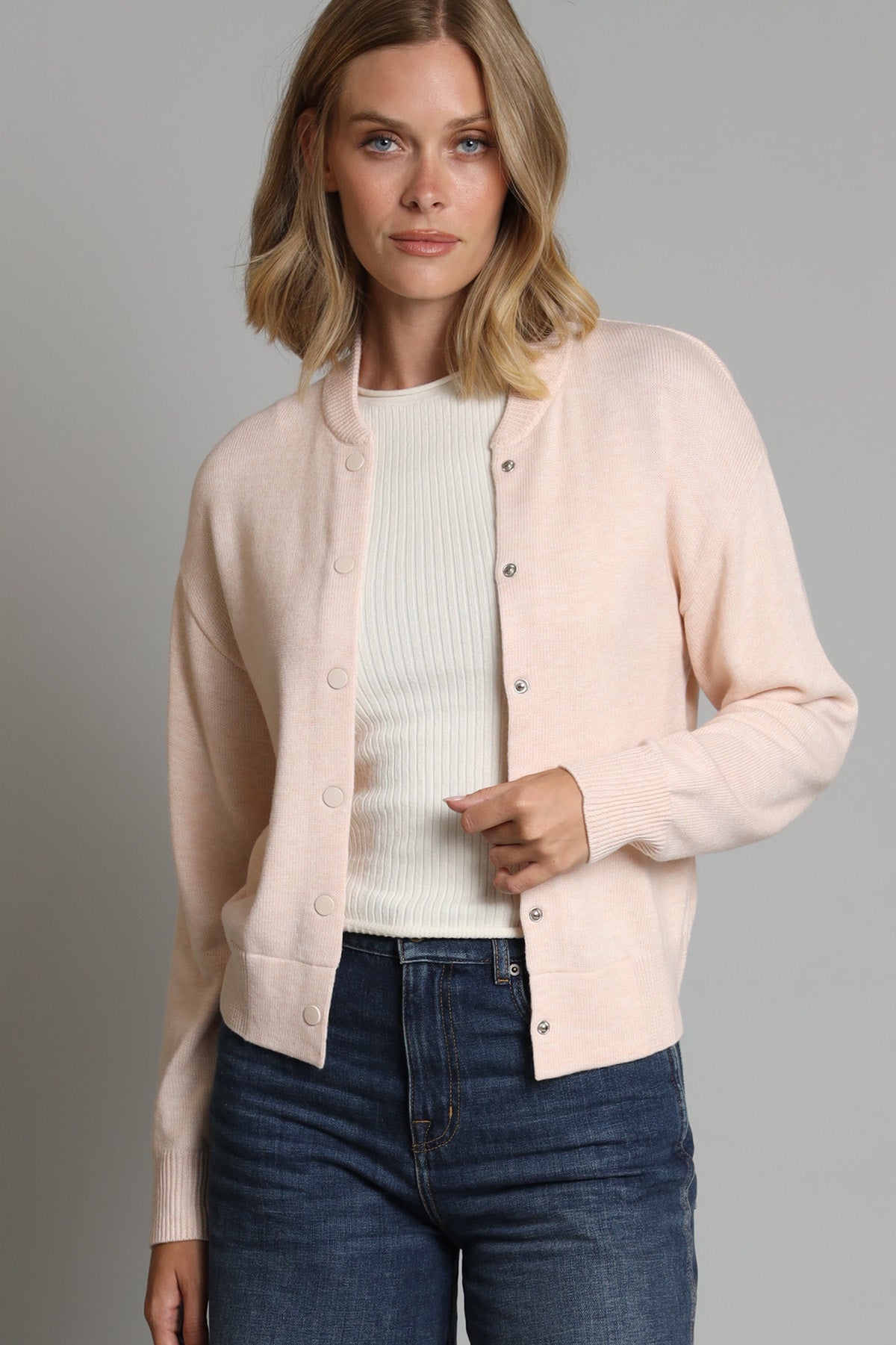 Sweater Bomber Jacket