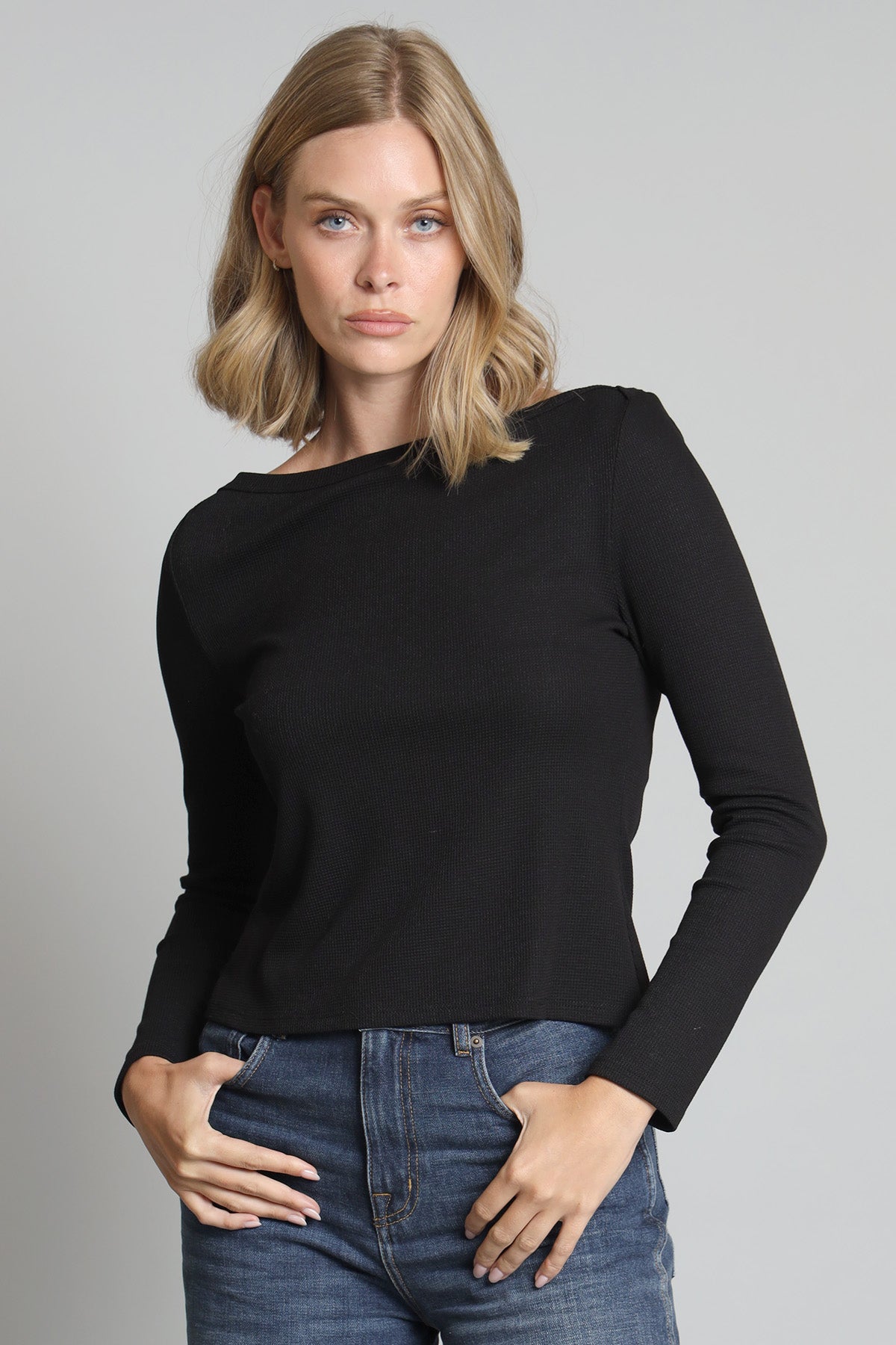 Waffle Knit Tee