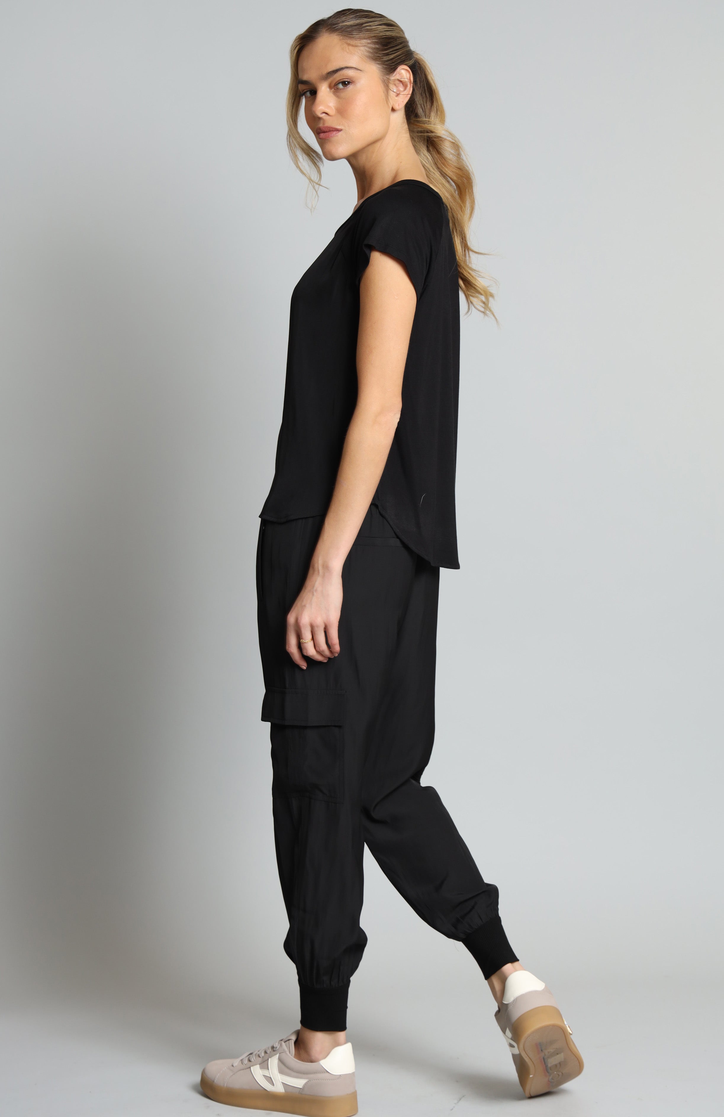 Cap Sleeve Baseball Tee