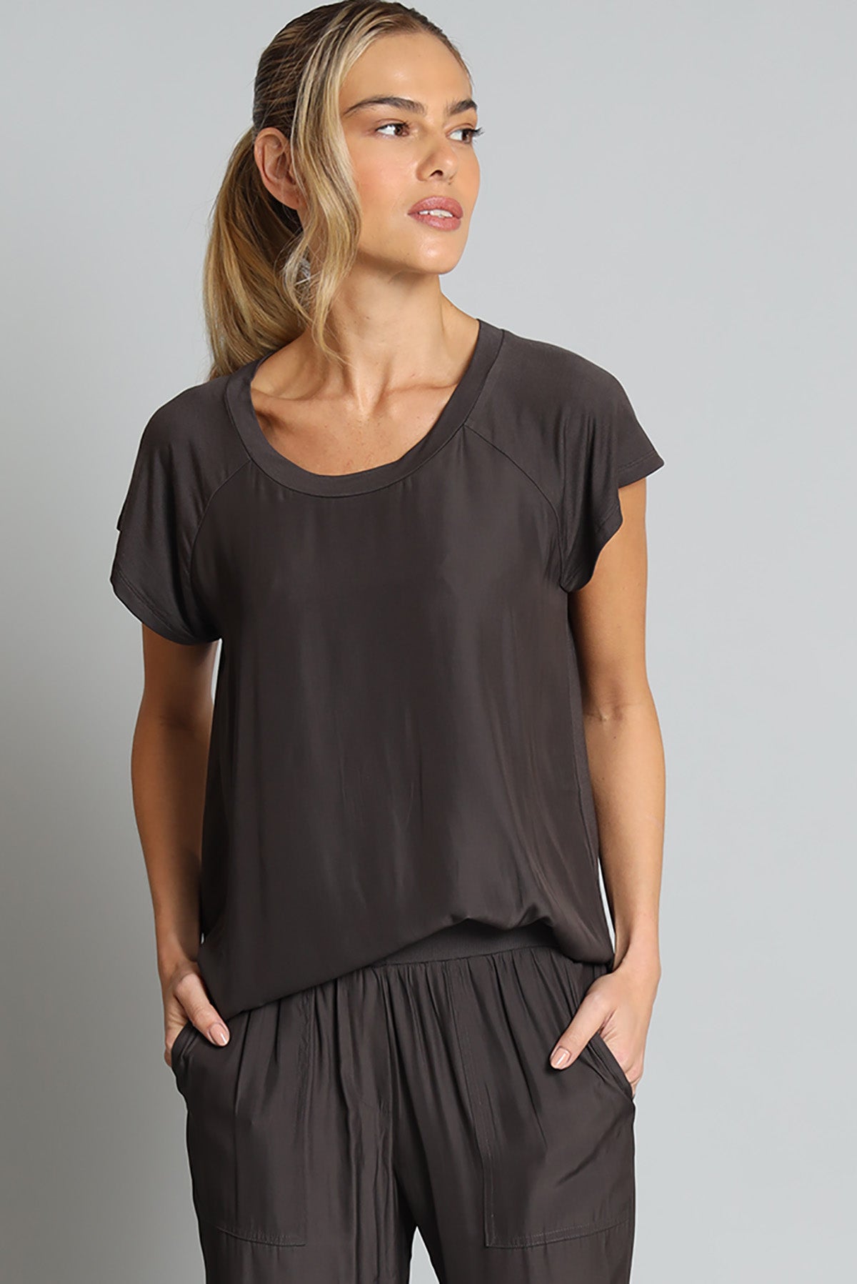 Cap Sleeve Baseball Tee