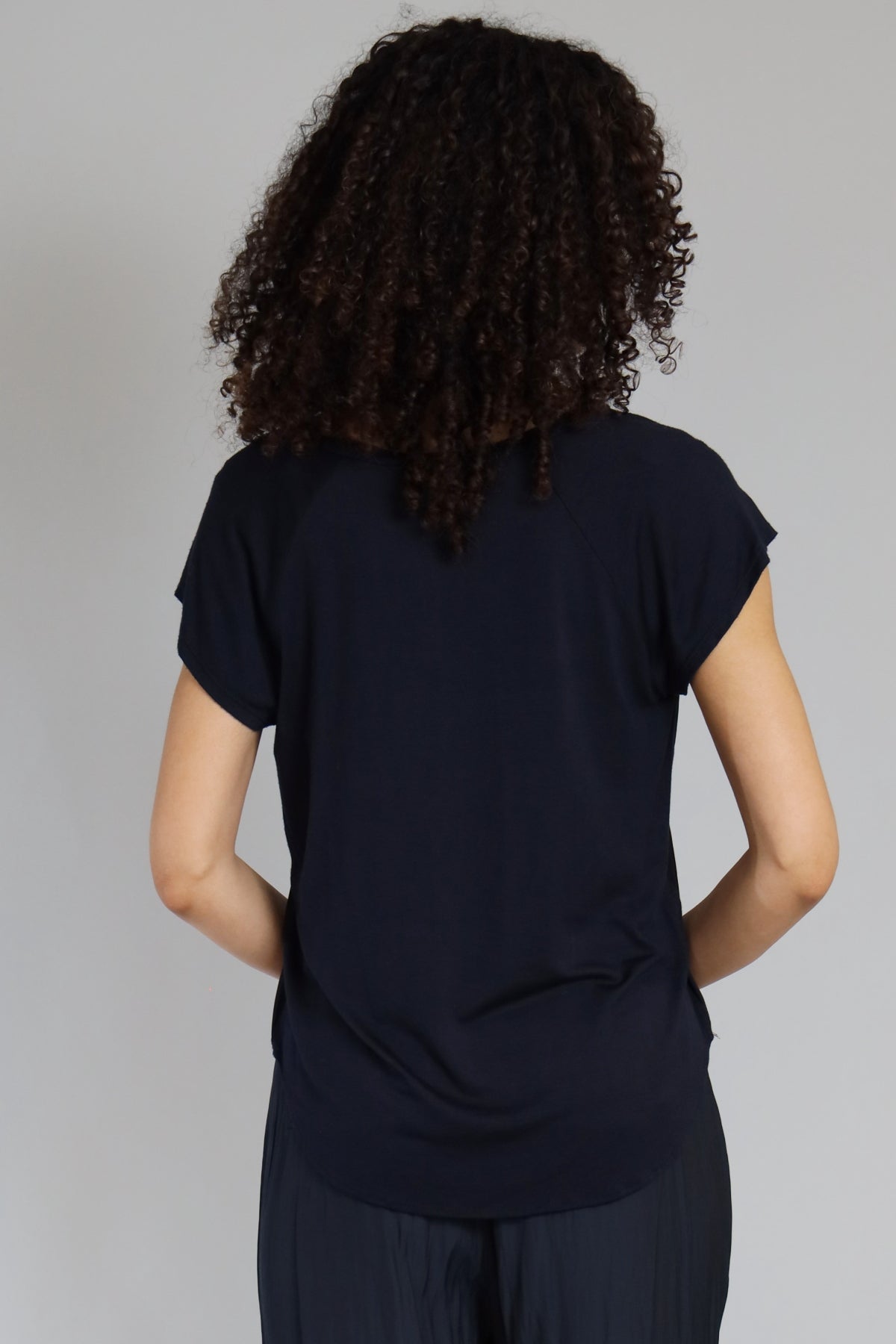 Cap Sleeve Baseball Tee