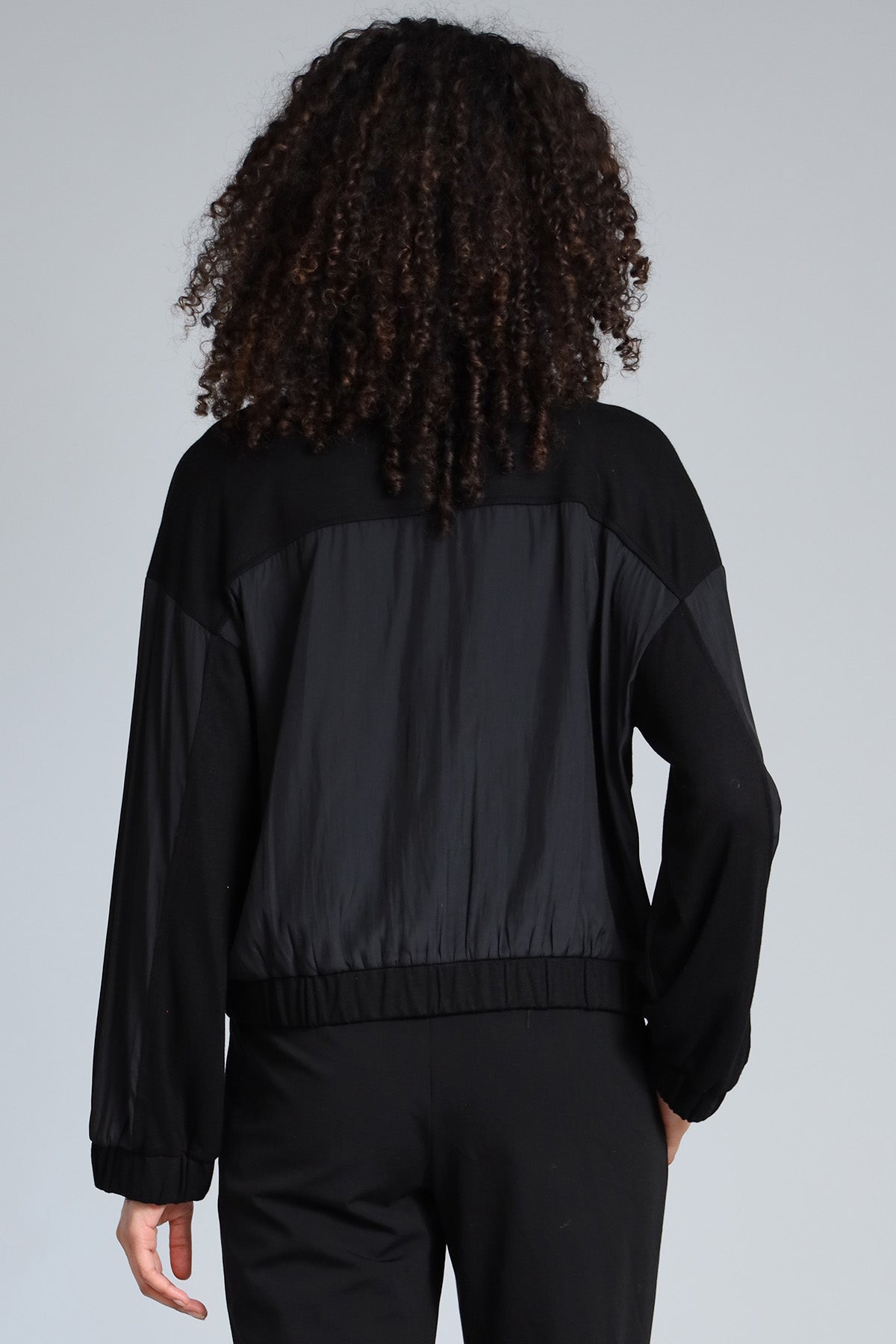 Luxe Ponte Hybrid Jean Jacket