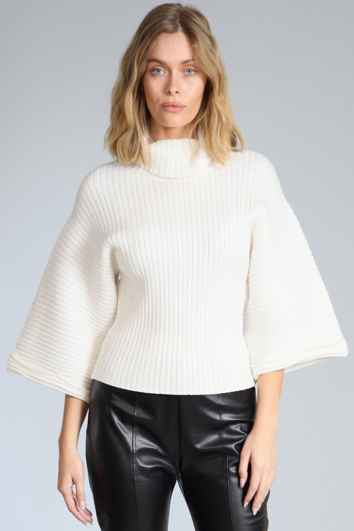 Rib Kimono Sweater