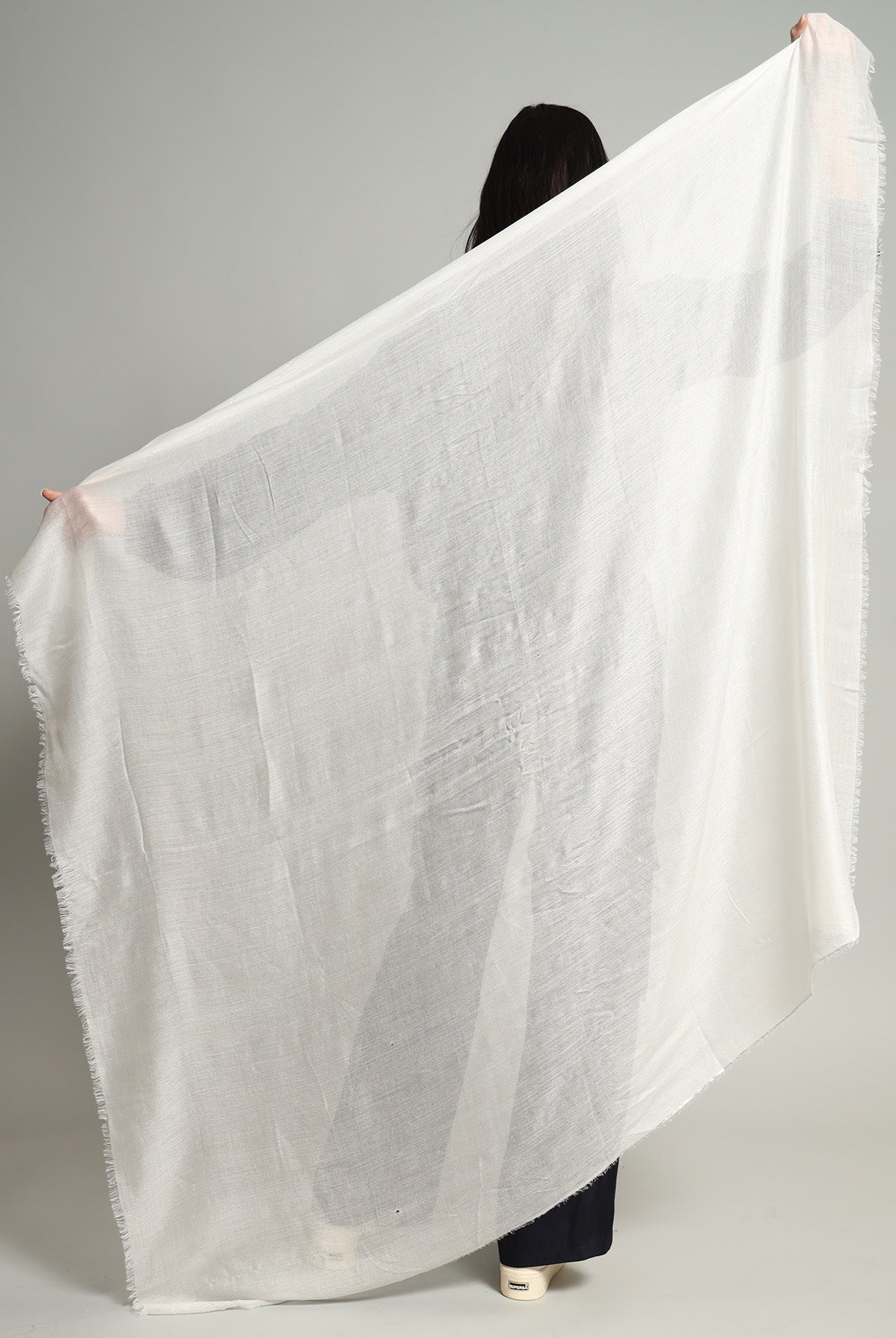 Cashmere Glitter - White