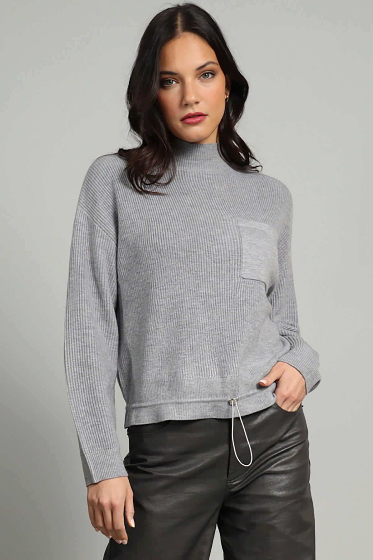 Janet Bungee Cord Sweater