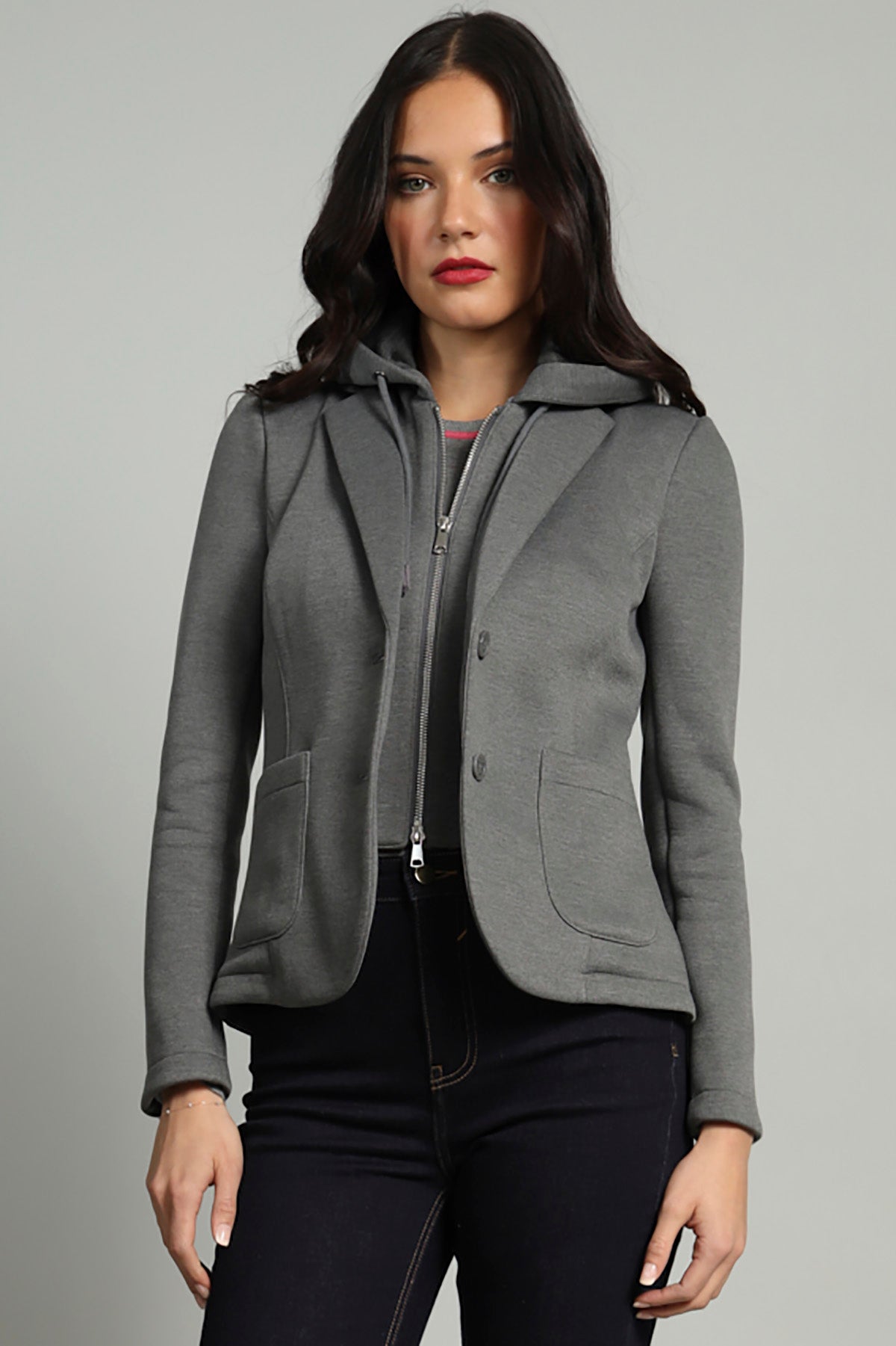 Victoria Blazer With Hoodie Insert