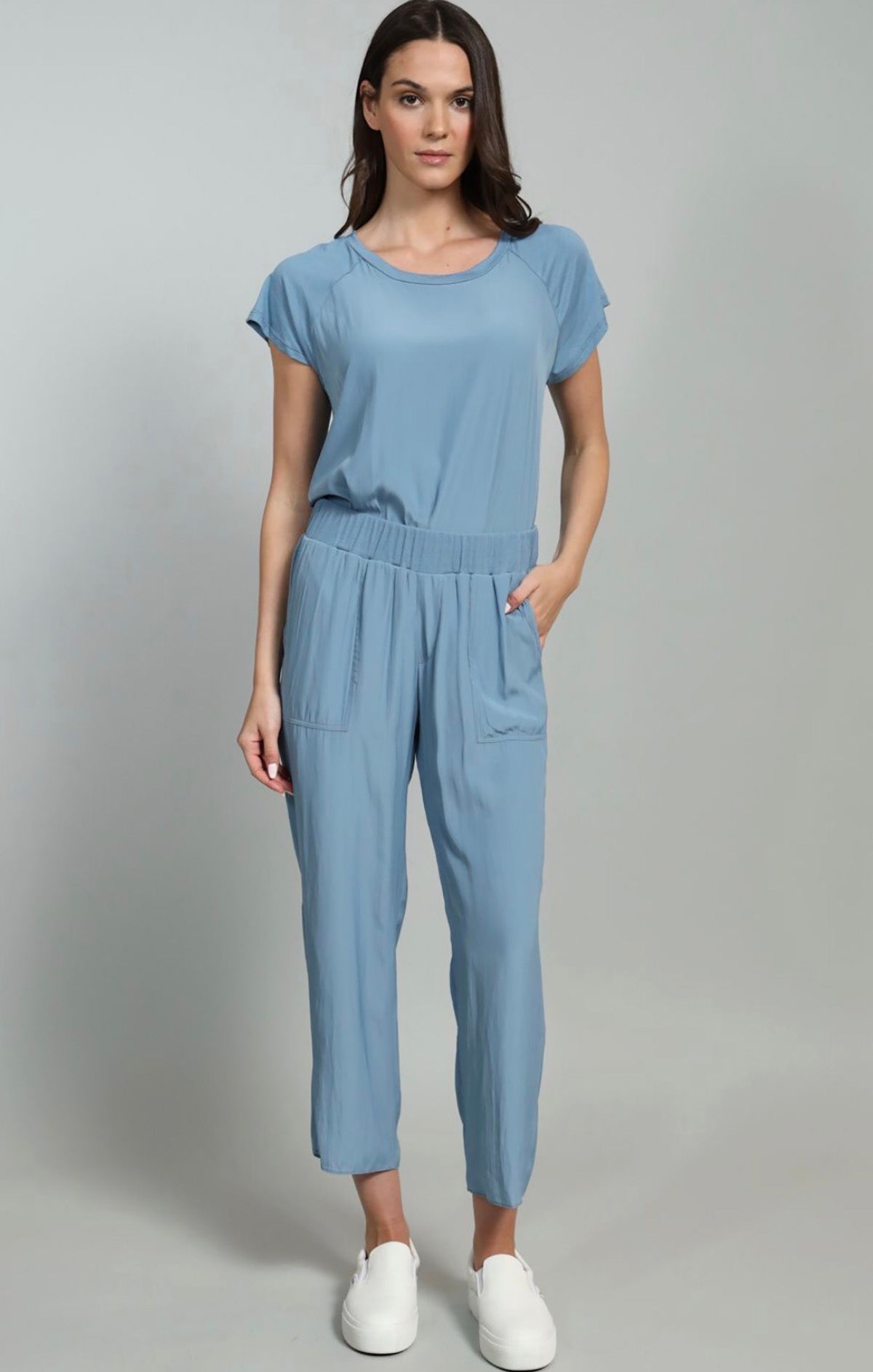 D-Satin Combo Jogger