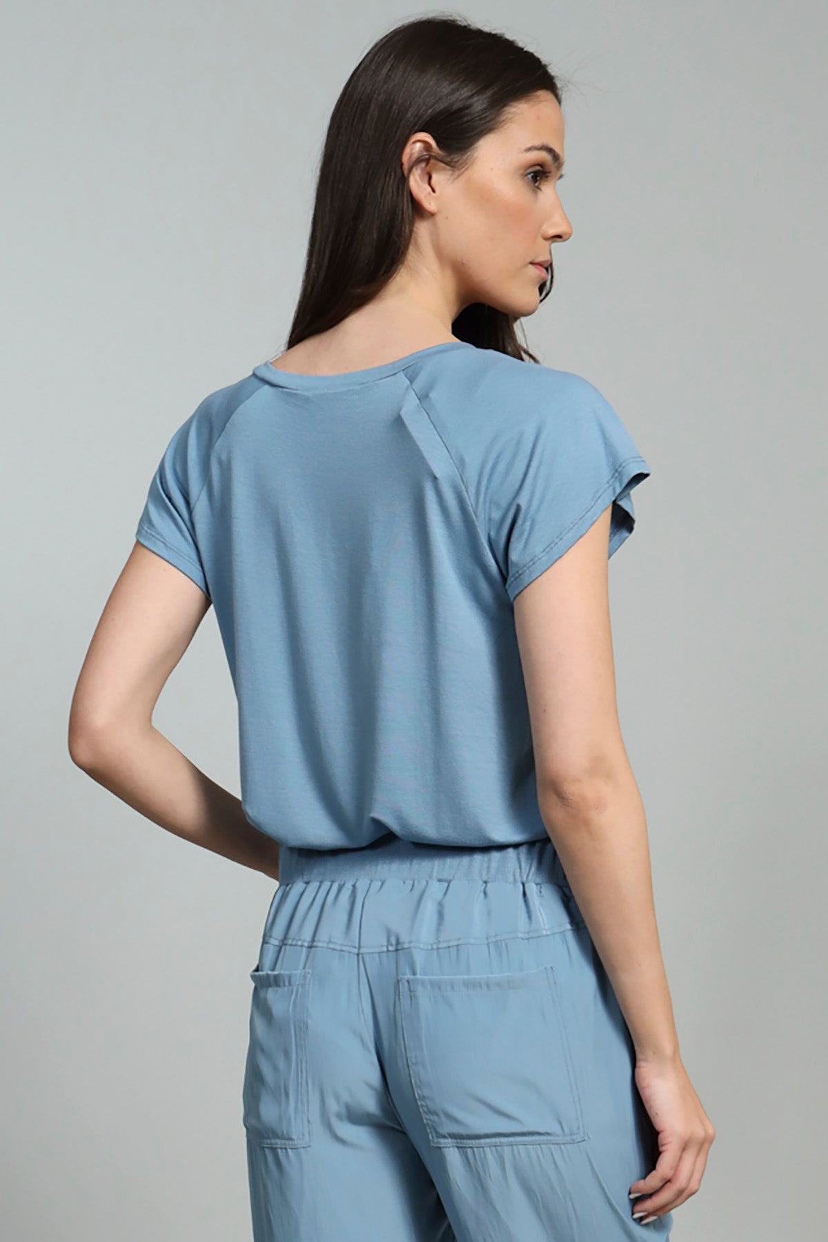 Cap Sleeve Baseball Tee