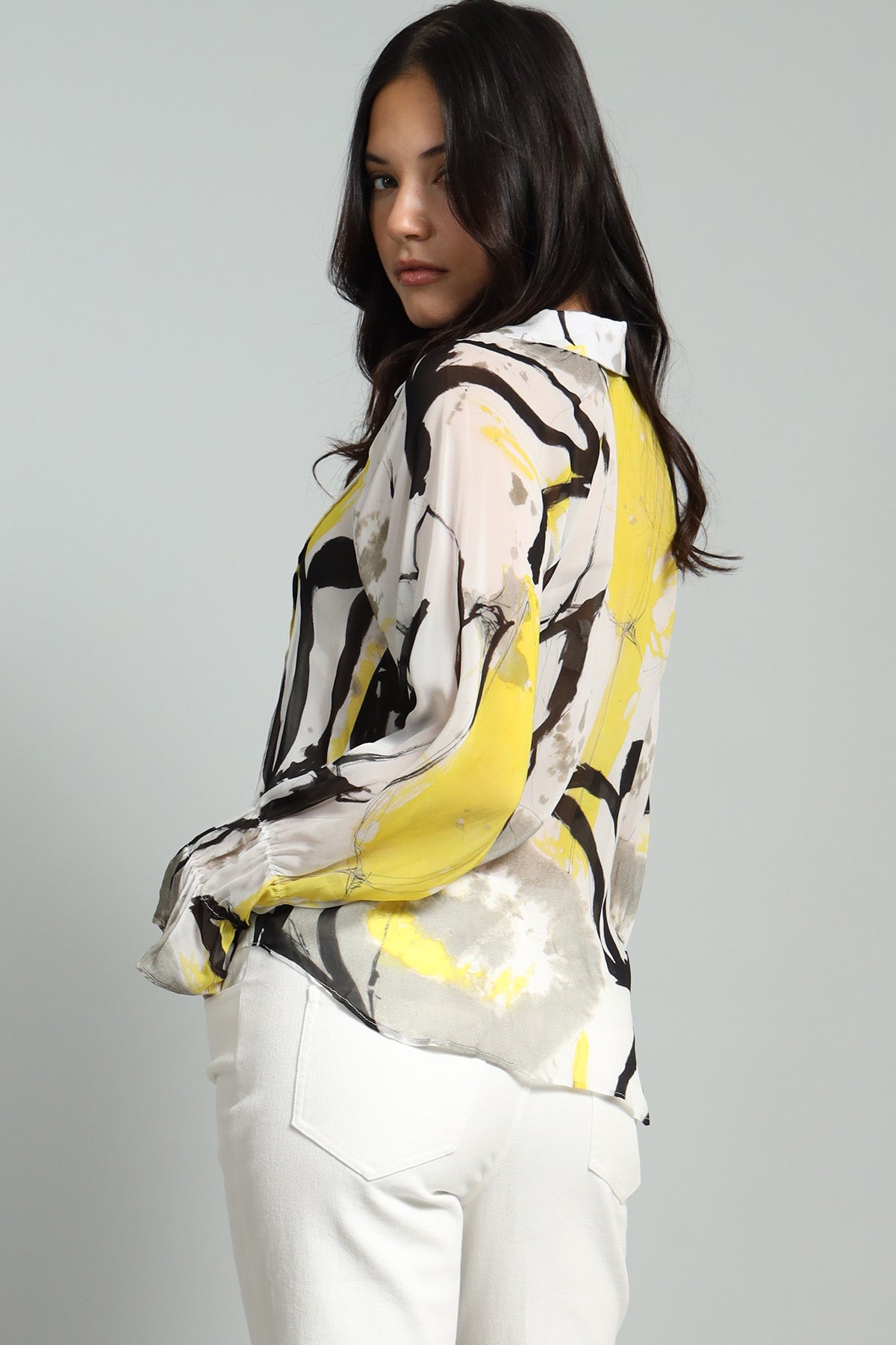 Summer Graffiti Long Sleeve Top