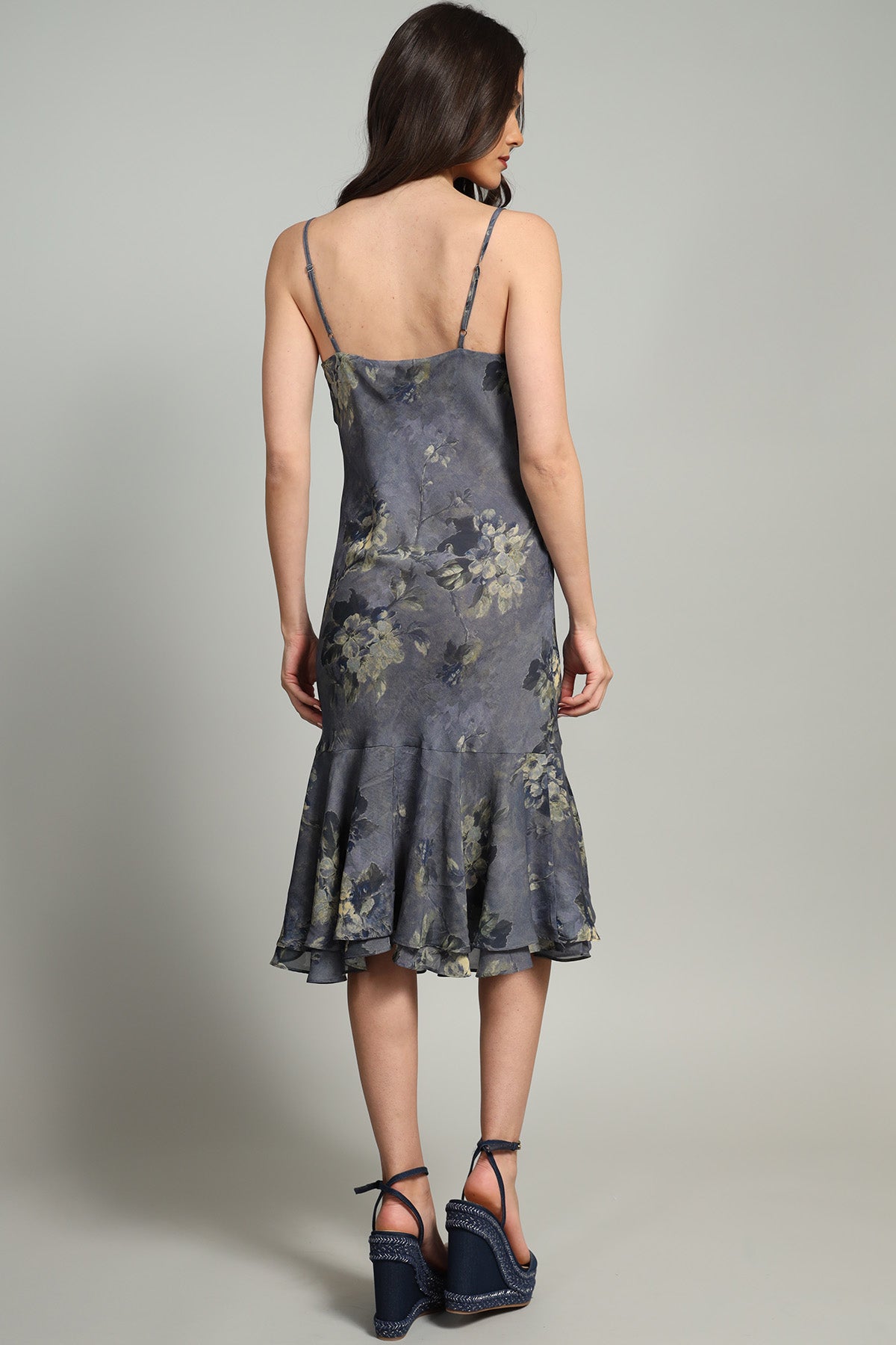 Vintage Flower Camisole Dress