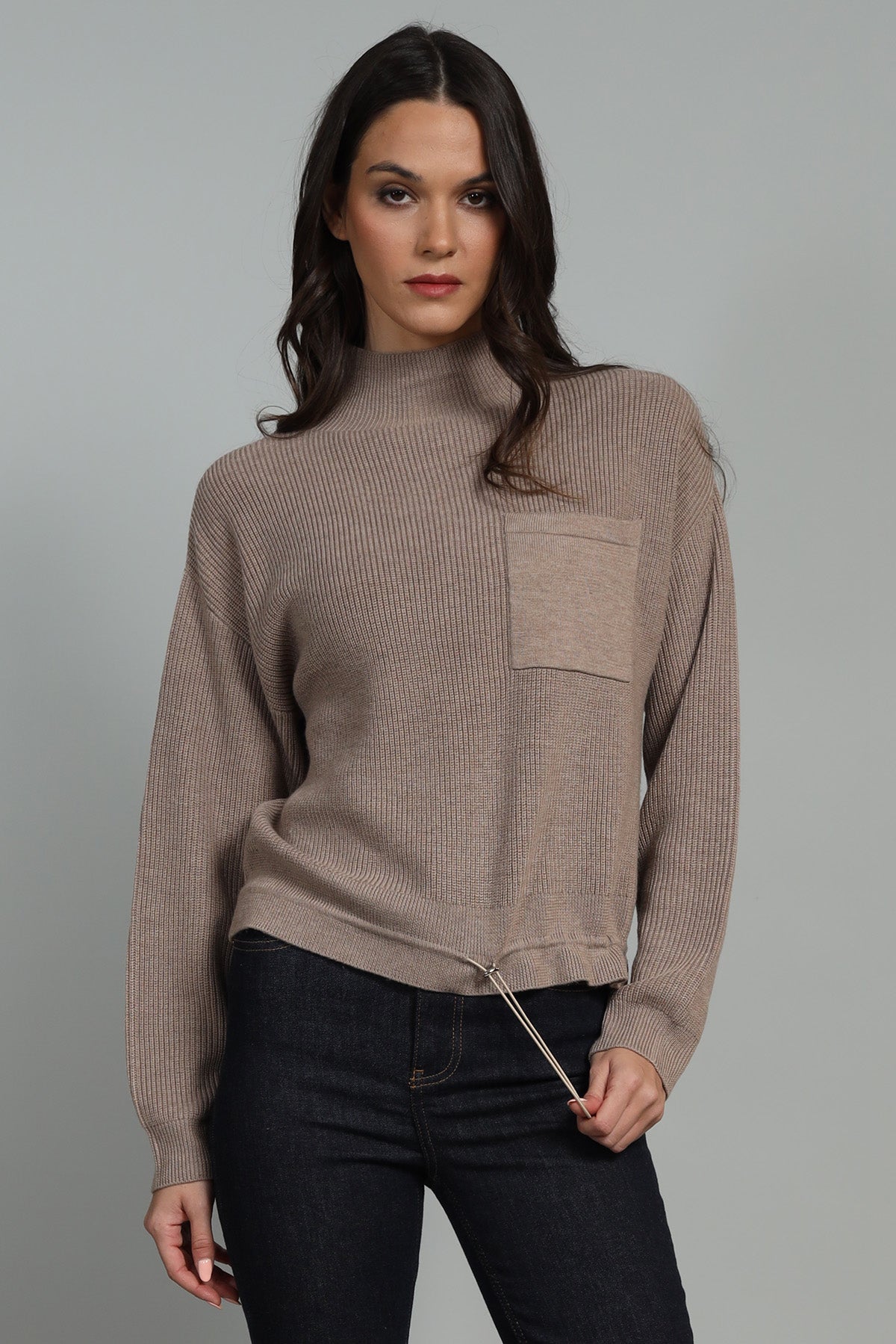 Janet Bungee Cord Sweater