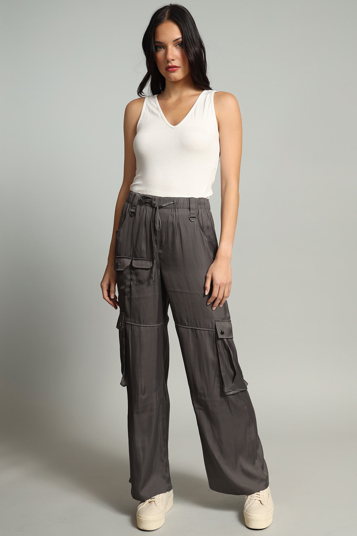Wide Leg Cargo Pant