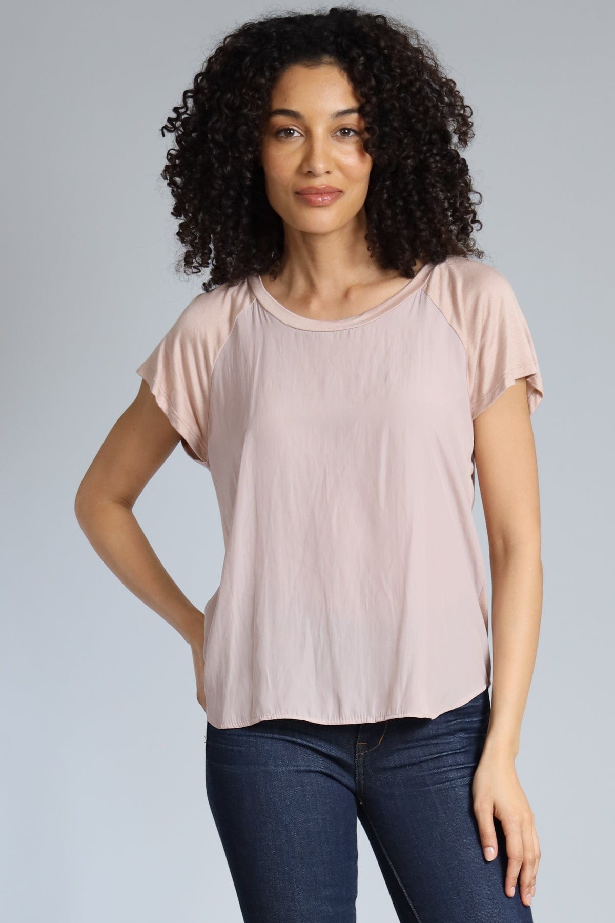 Cap Sleeve Baseball Tee