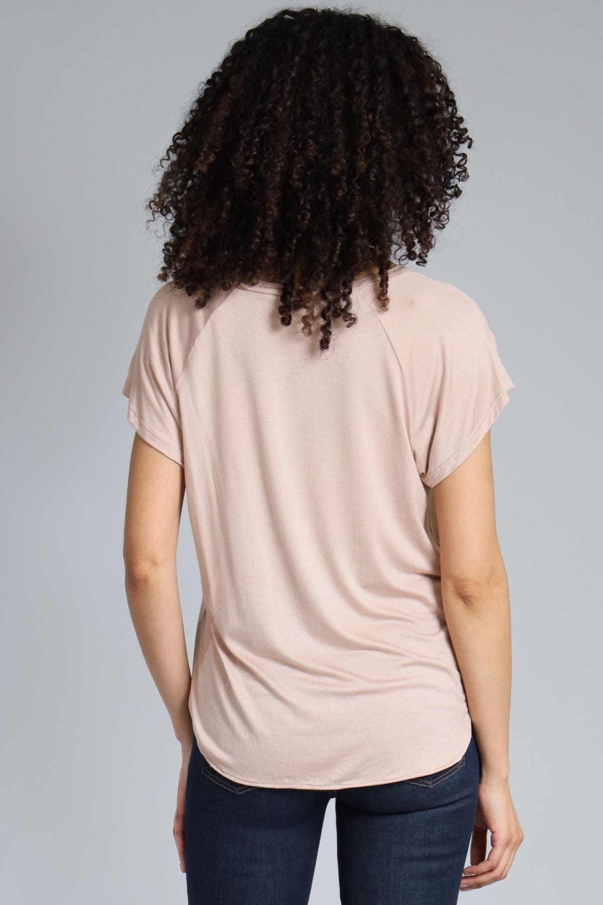 Cap Sleeve Baseball Tee