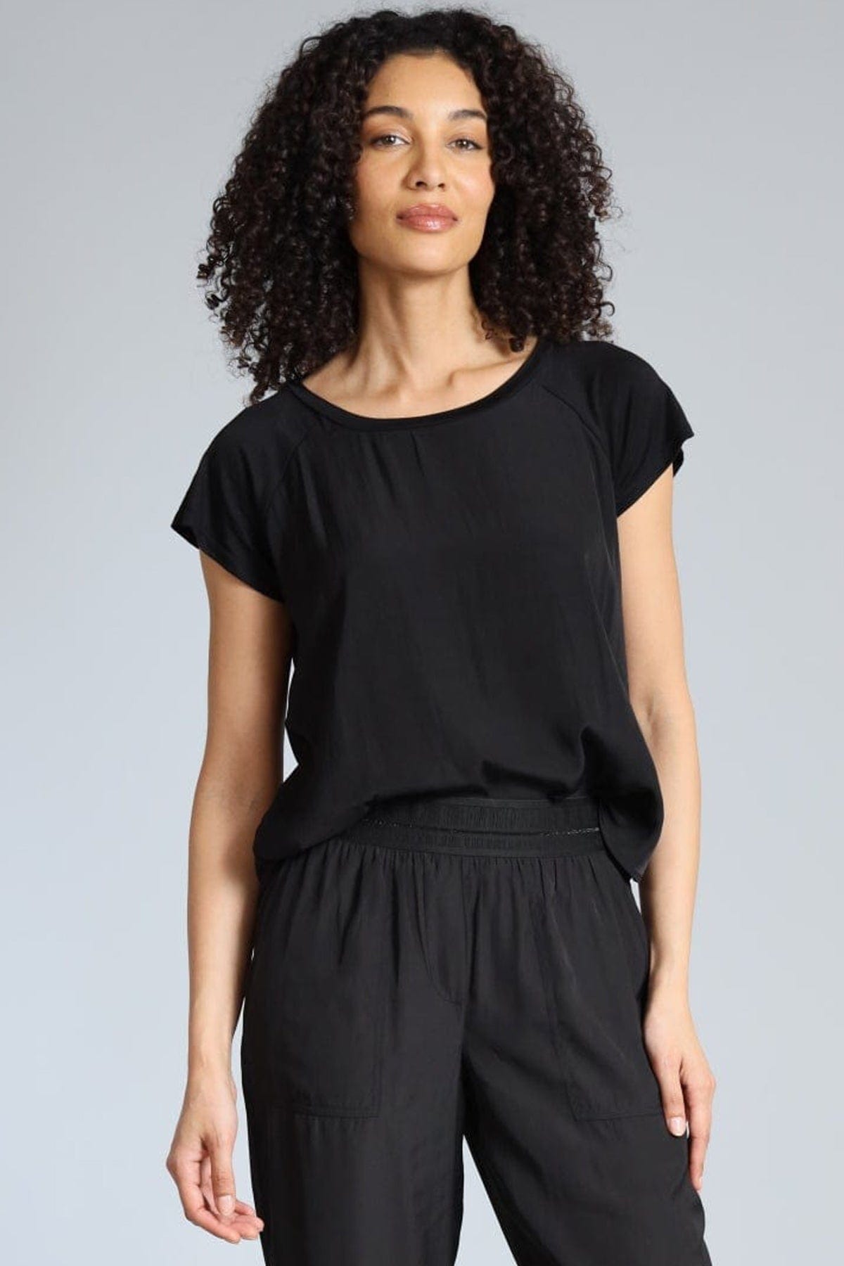 Cap Sleeve Baseball Tee