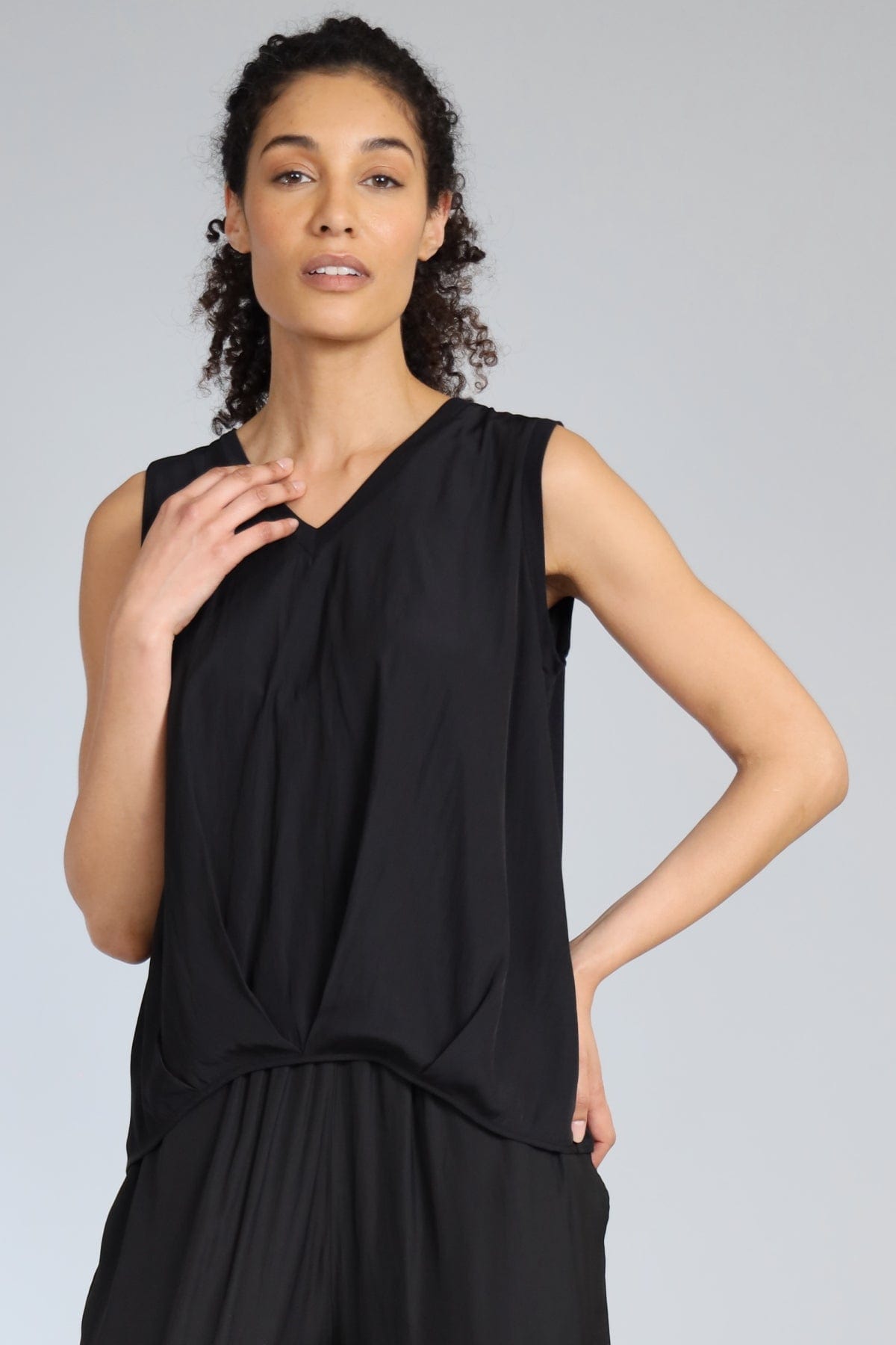 Sleeveless V-Neck Tank