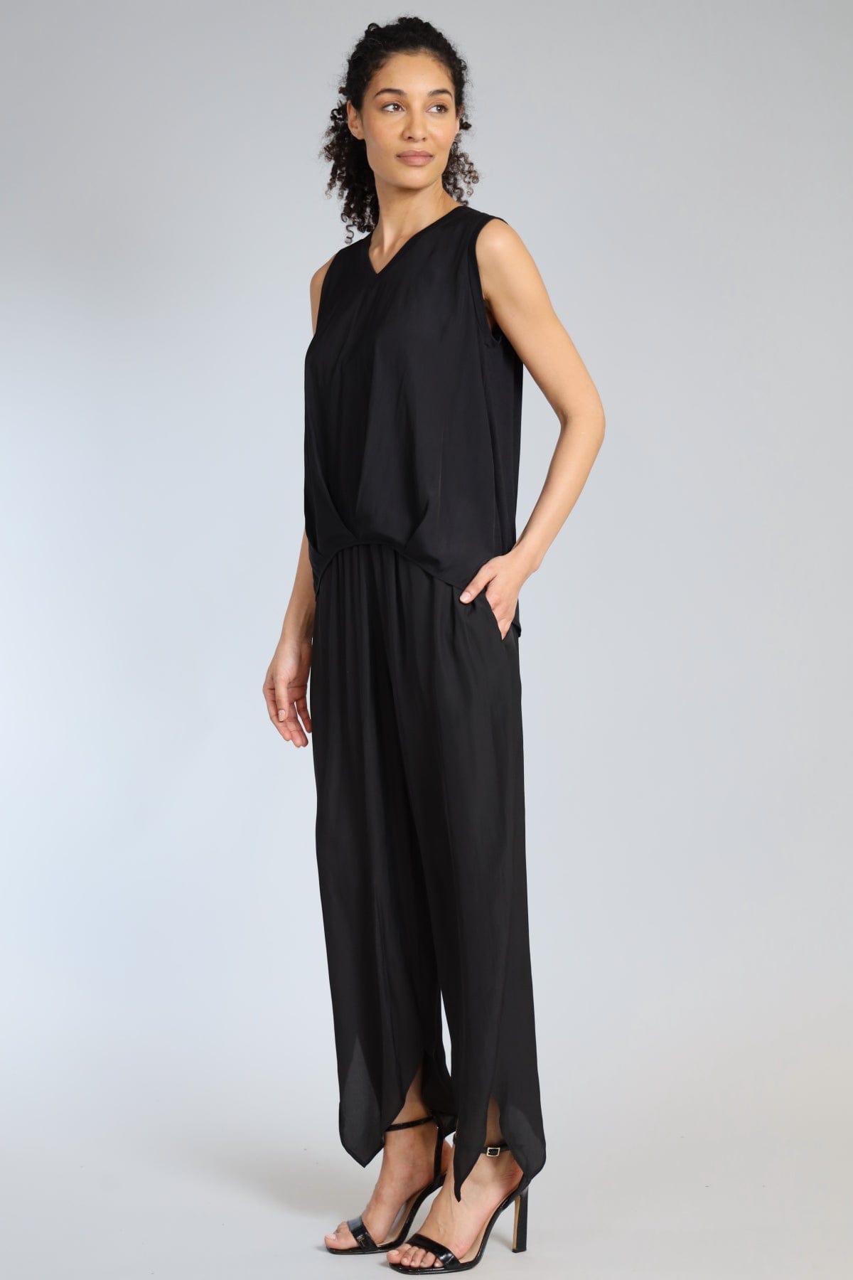 Sleeveless V-Neck Tank