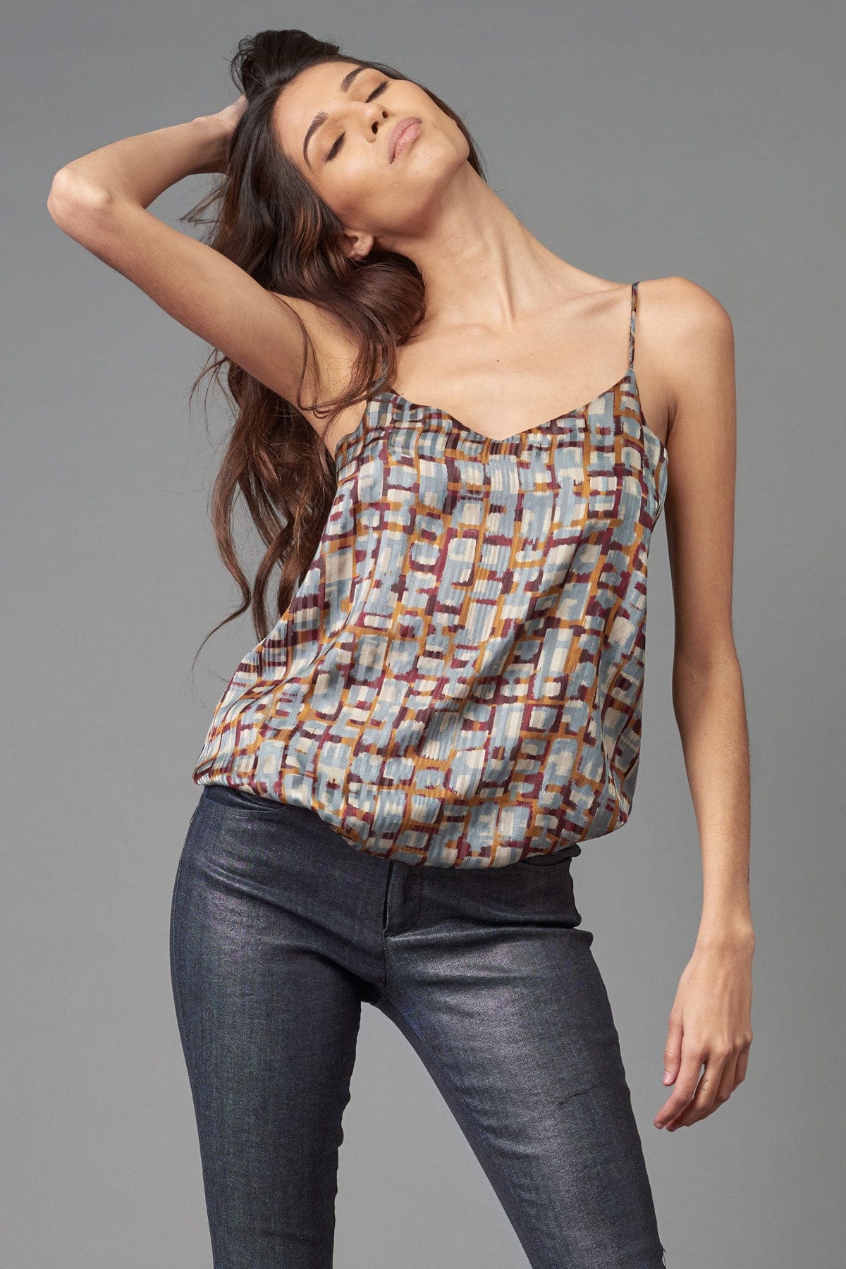 Geo Burnout Camisole