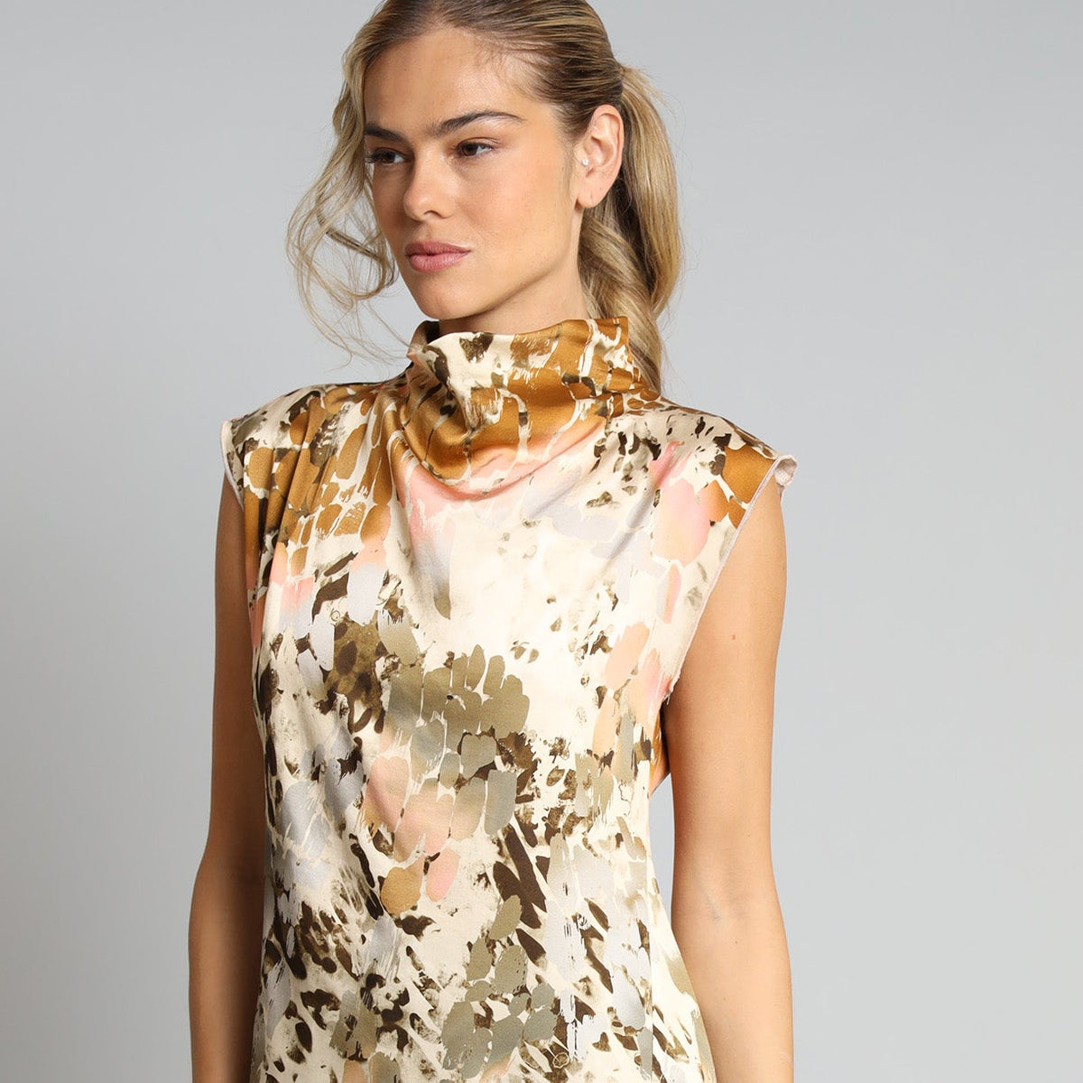 chinese dress ladies Lola & Sophie - X-Rau Printed Wrap Maxi