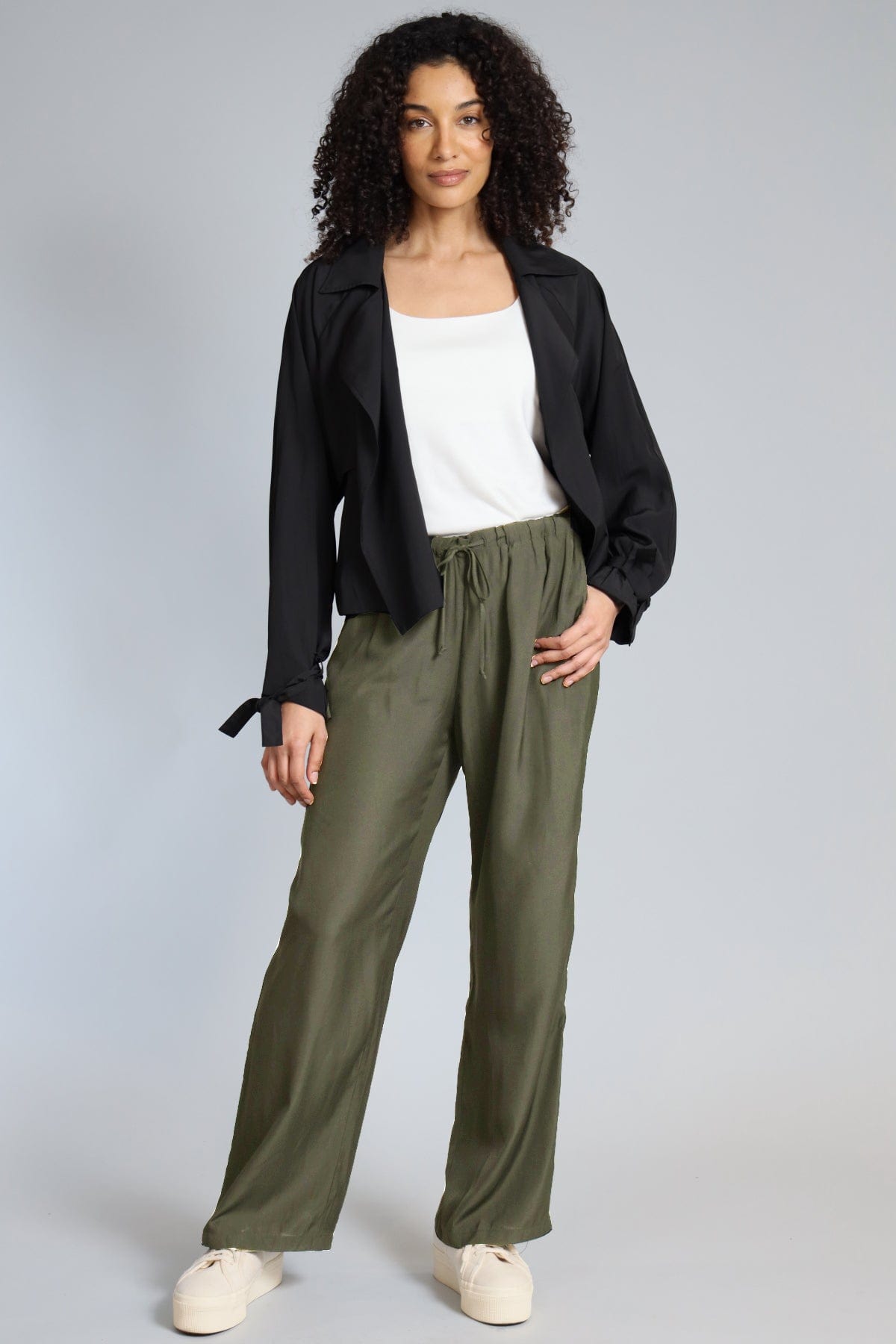 Double Waistband Pant