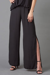 Double Layer High Slit Pant