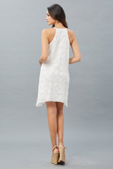 Embroidered Sequin Dress