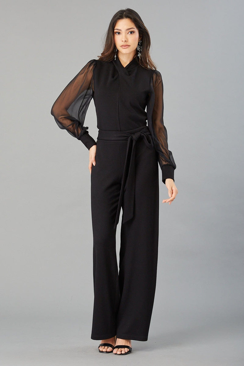 Belted Ponte Pant