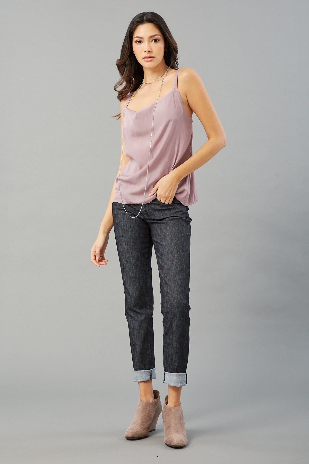 Cowl Neck Cami