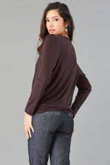 Long Sleeve Wrap Twofer