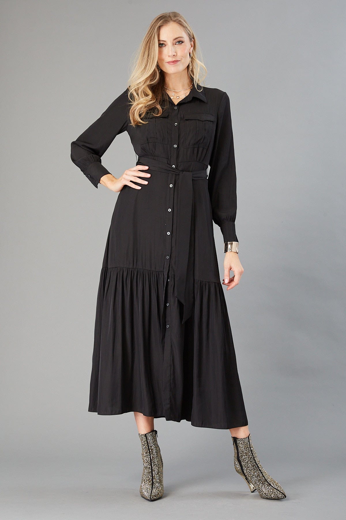Maxi Shirt Dress