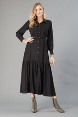 Maxi Shirt Dress
