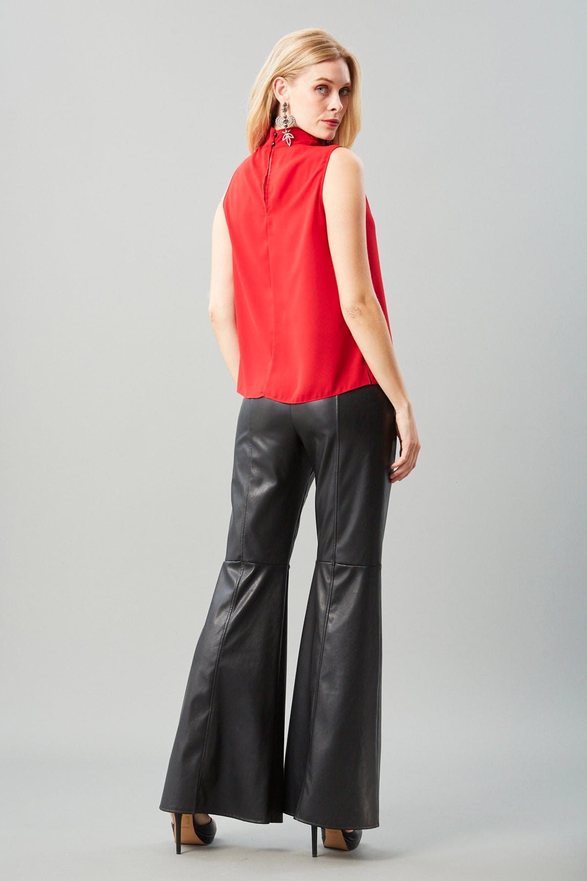 Draped Cut-Out Top